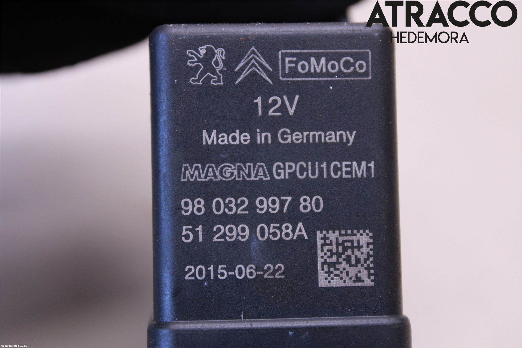 Ford KUGA 13-16 Relä Glödning Diesel