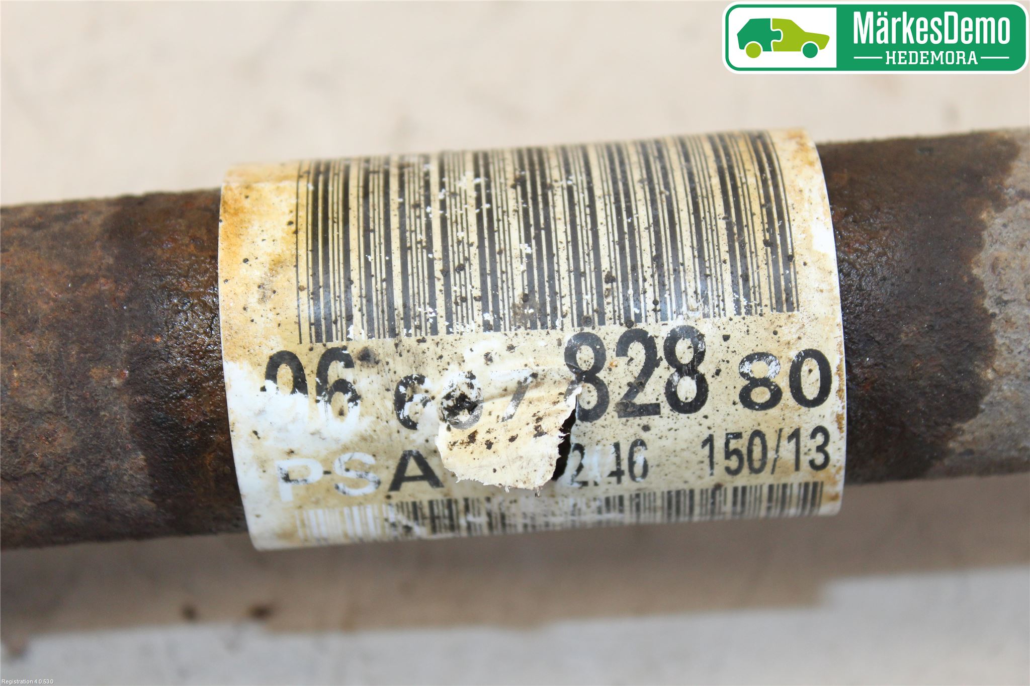 Citroen BERLINGO 08-18 Drivaxel Fram Höger