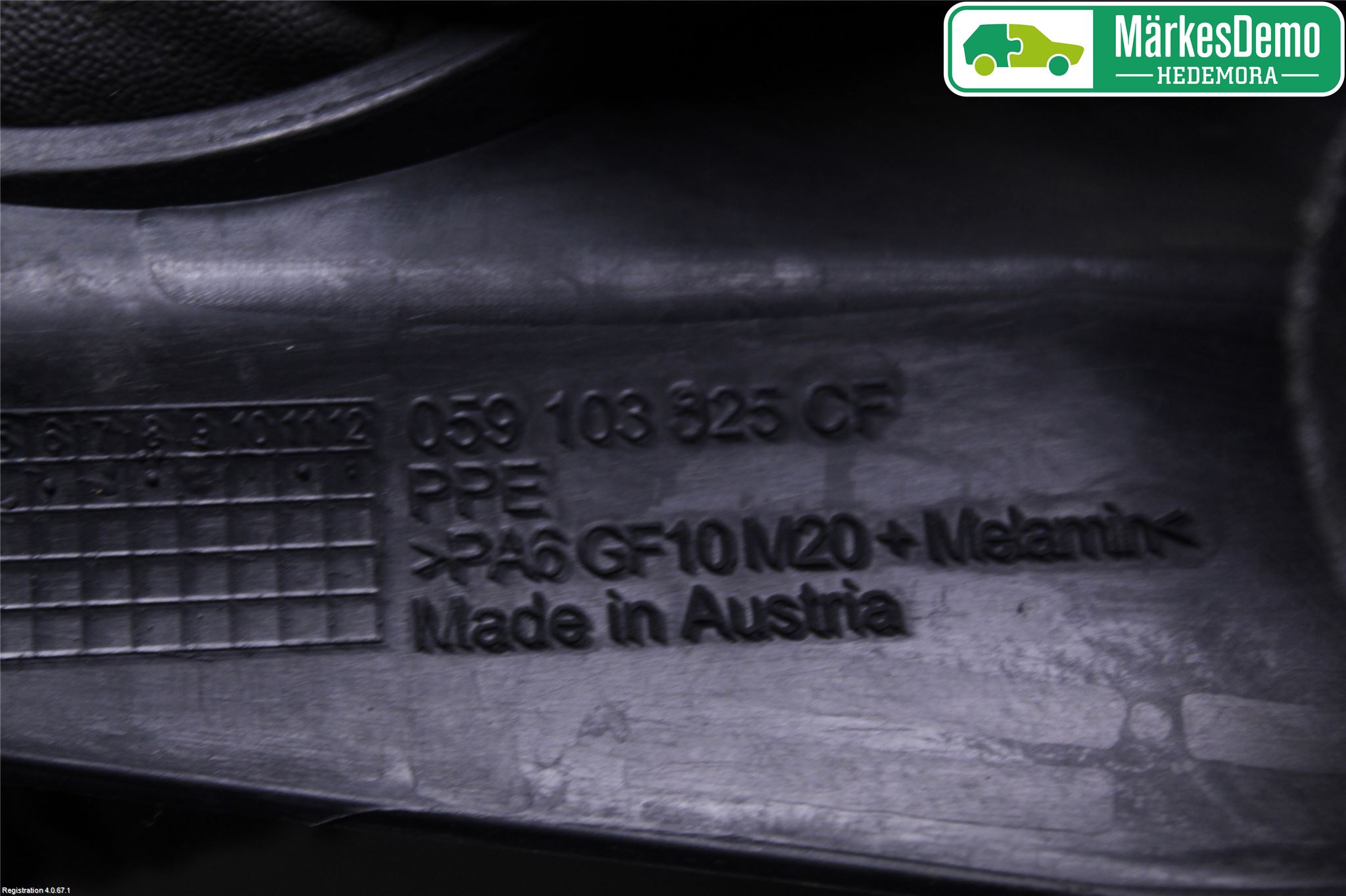 Audi A6/S6 4G 11-18 Motorkåpa