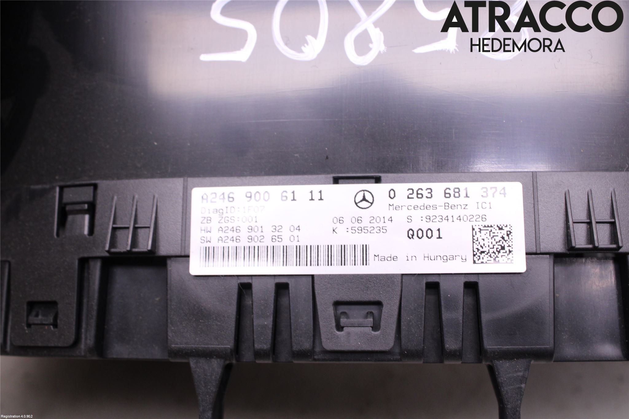Mercedes-Benz MB B-KLASS (W246/W242) 12-19 Instrument Komb