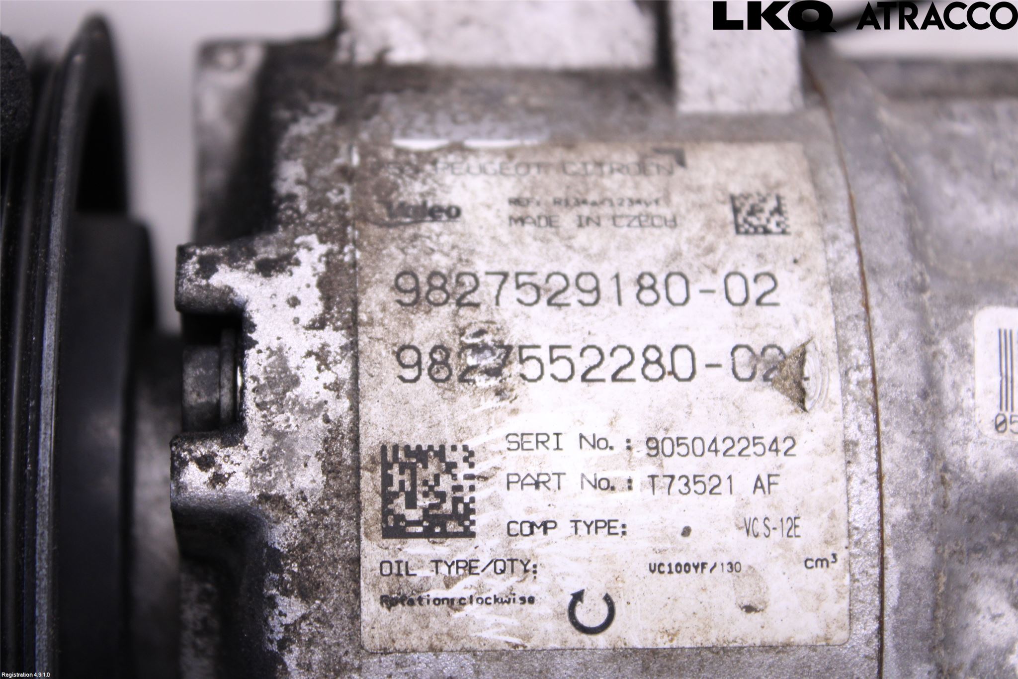 Peugeot 3008 17-24 Ac Kompressor