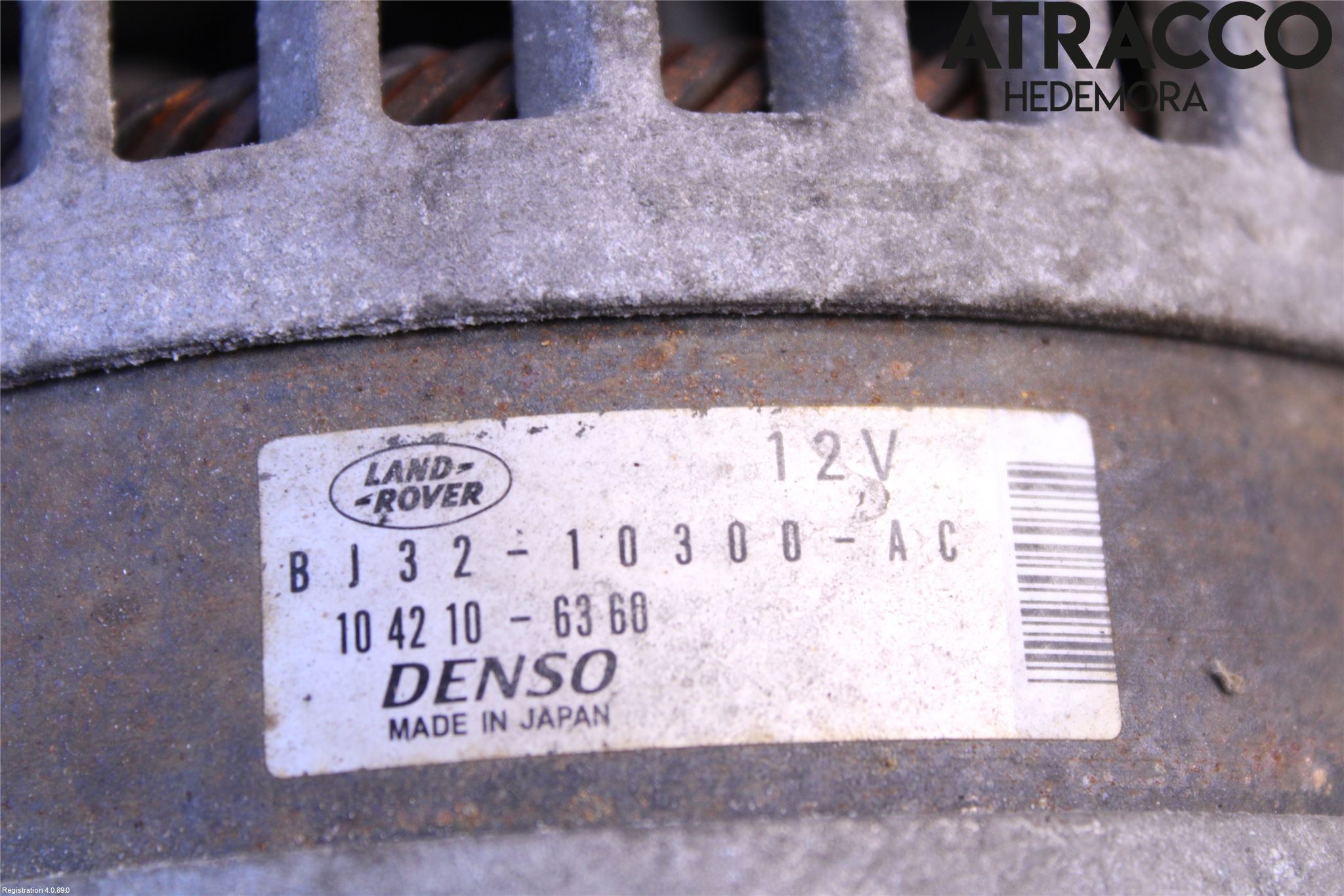 Landrover LAND ROVER RANGE ROVER EVOQUE (L538) 11-18 Generator
