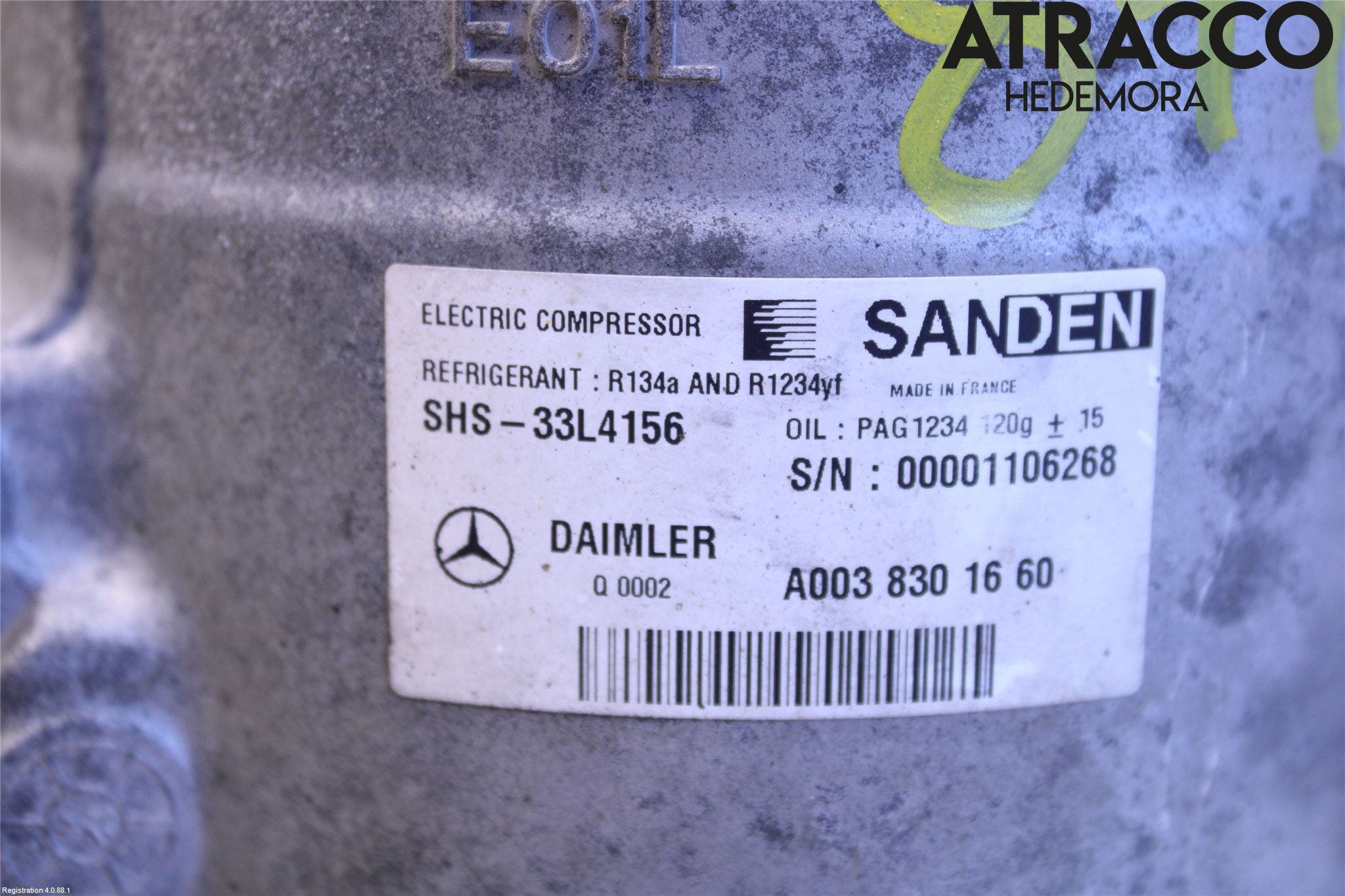 Mercedes-Benz MB E-KLASS (W212) 09-16 Ac Kompressor