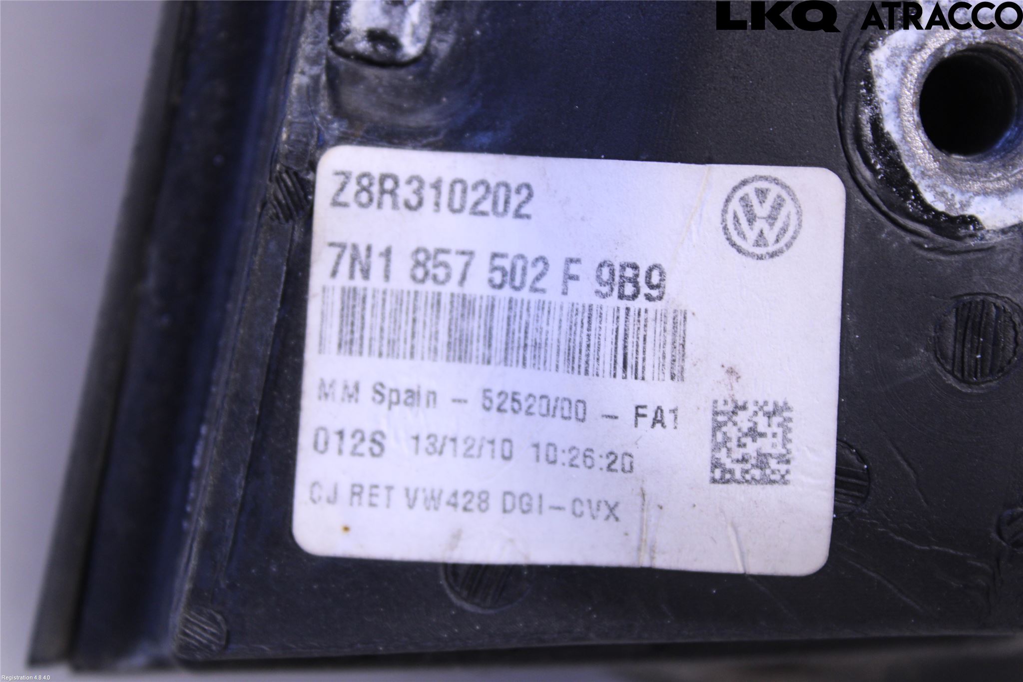 Volkswagen VW SHARAN 11- Spegel Yttre El Hö