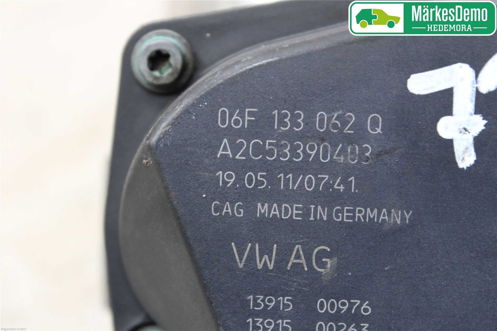 Volkswagen VW GOLF VI 09-13 Injspjällhus