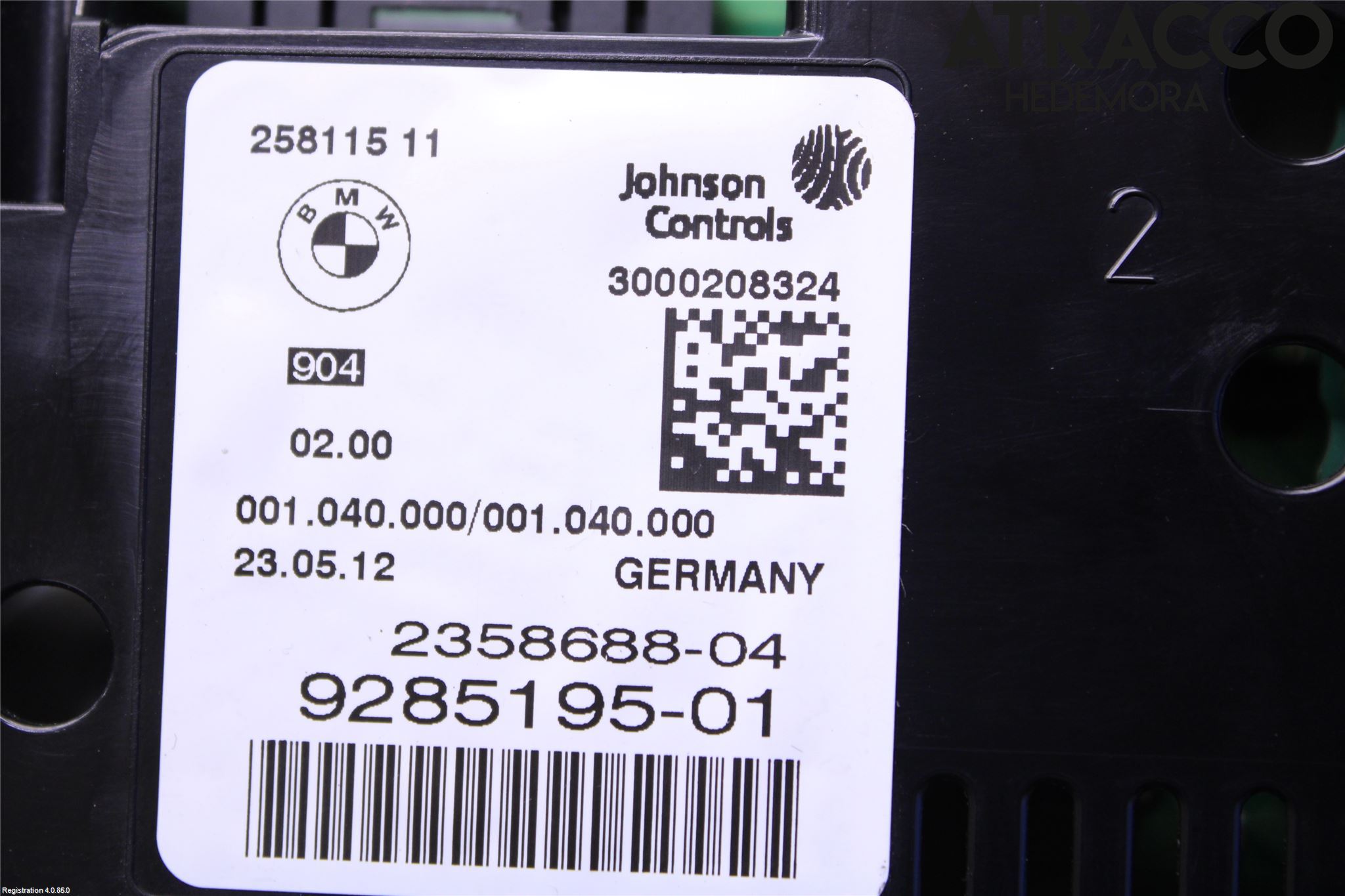 BMW 5 F10/F11/F18 09-17 Instrument Komb
