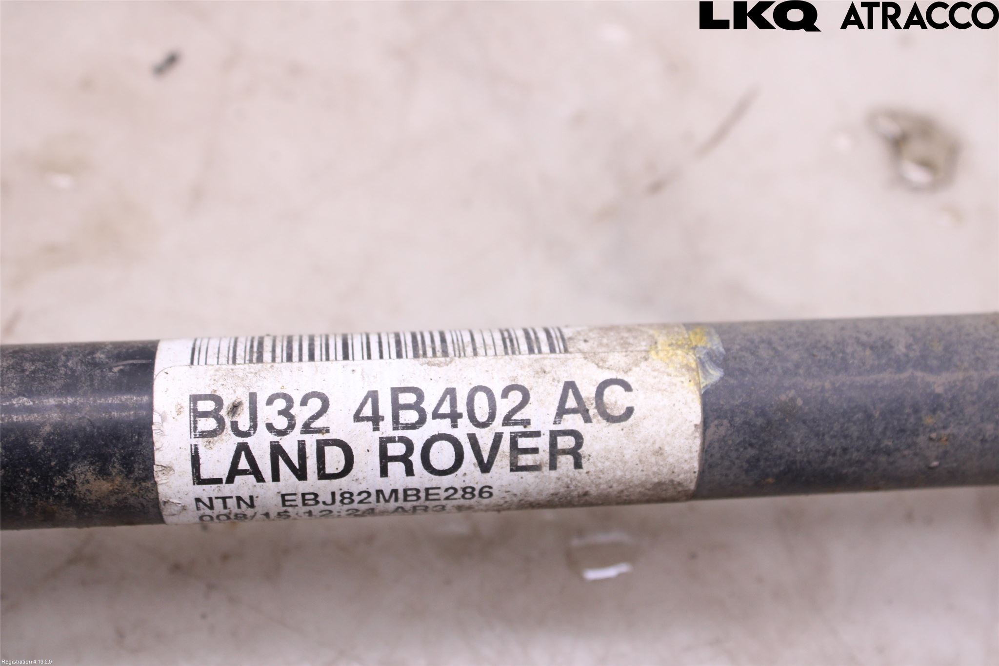 Landrover LAND ROVER RANGE ROVER EVOQUE (L538) 11-18 Drivaxel Bak Höger