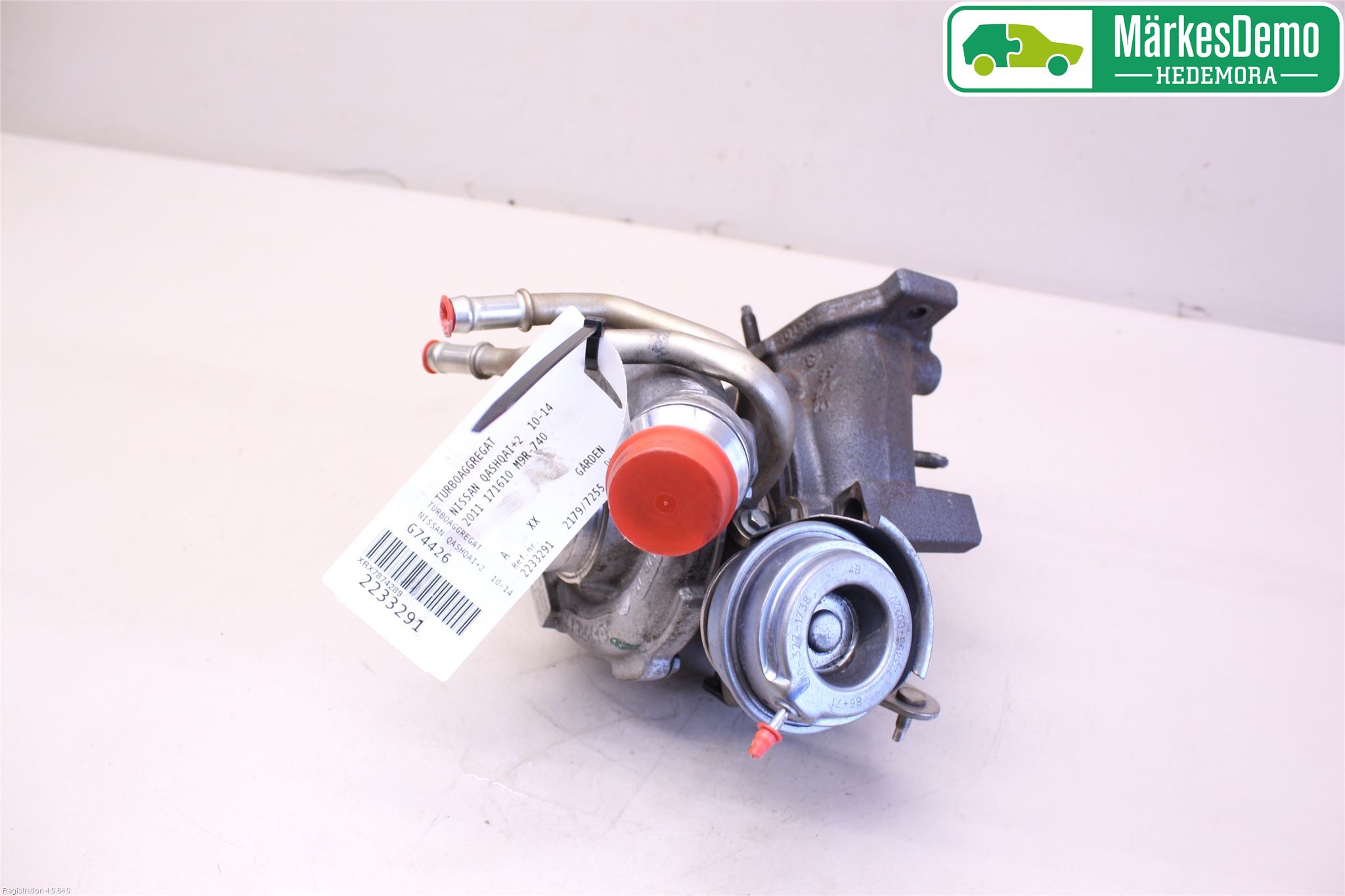 Nissan QASHQAI+2  10-14 Turboaggregat