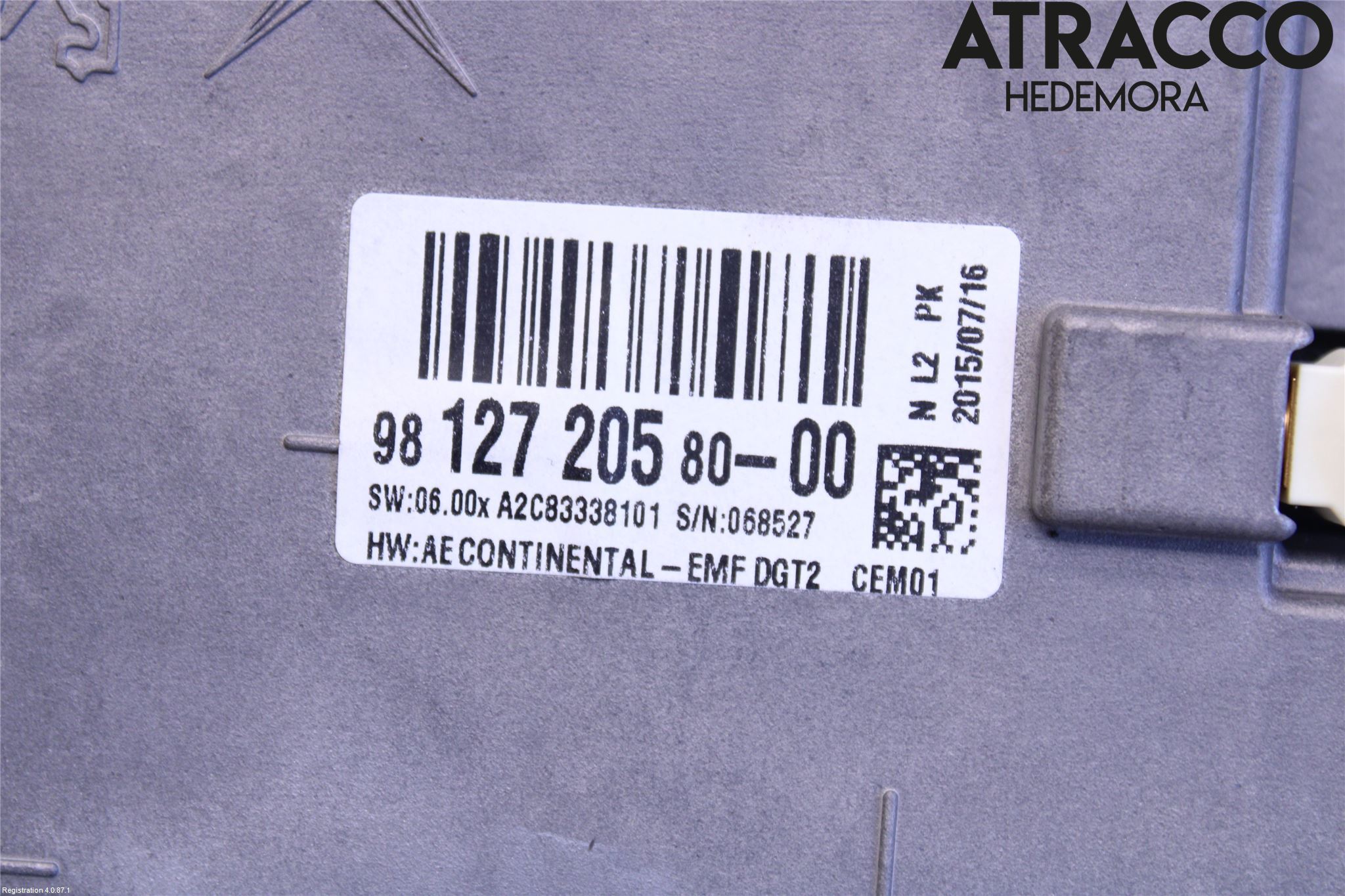 Citroen C4 GRAND PICASSO 14-18 Multifunktionsdisplay