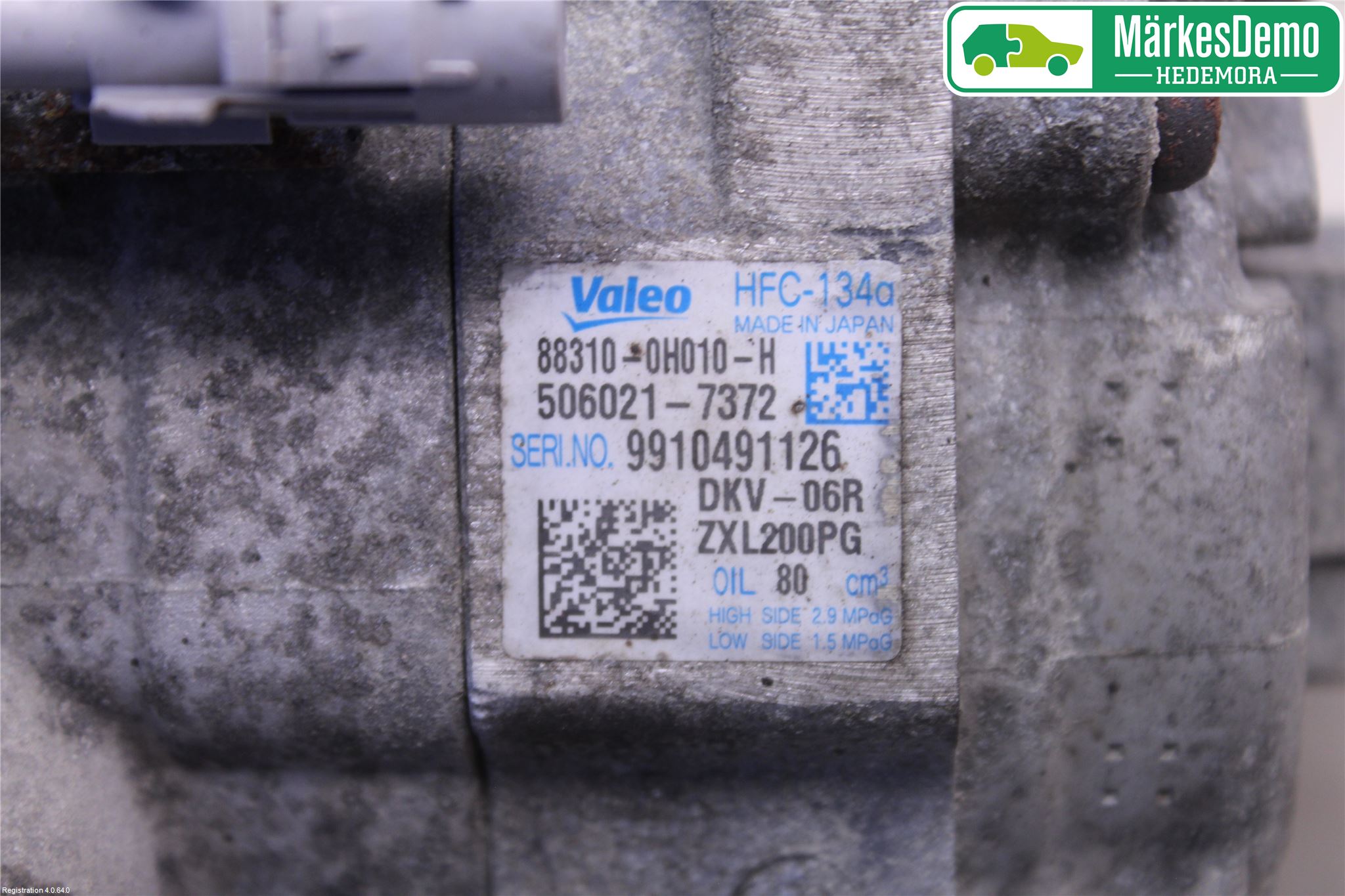 Citroen C1 06-13 Ac Kompressor