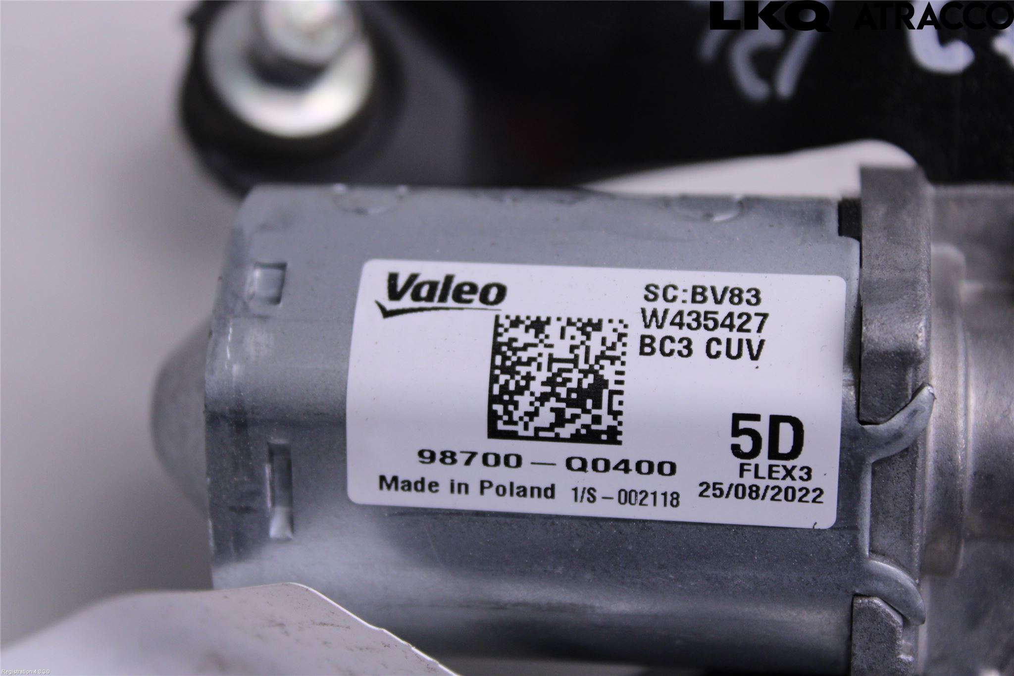 Hyundai BAYON BC3 21- Torkarmotor Baklucka