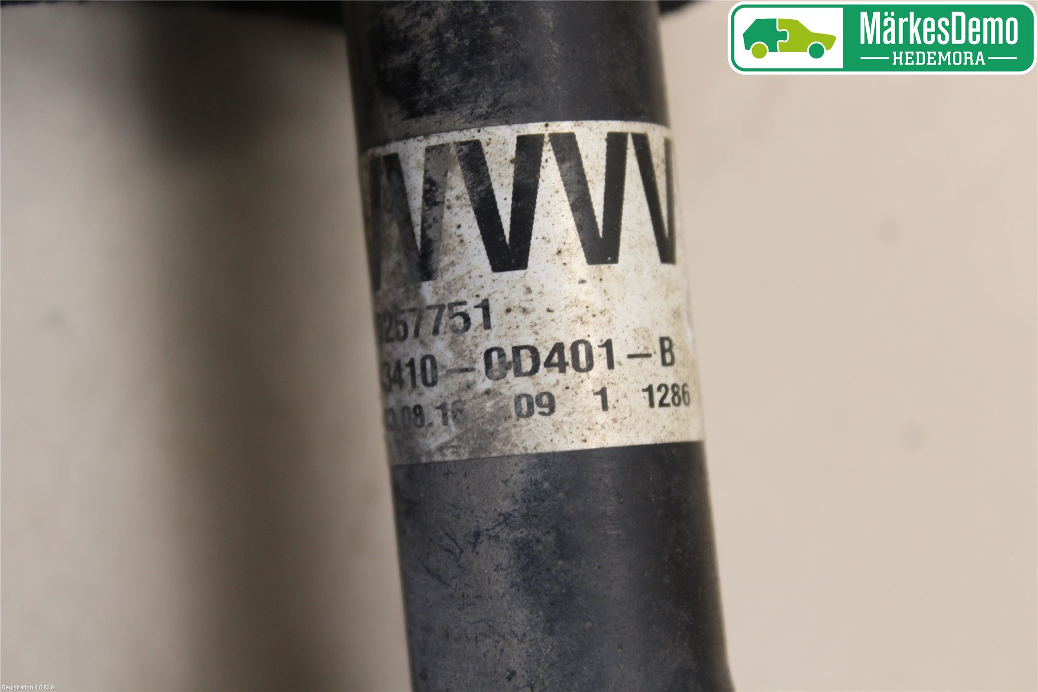 Toyota YARIS XP130 15-20 Drivaxel Fram Höger