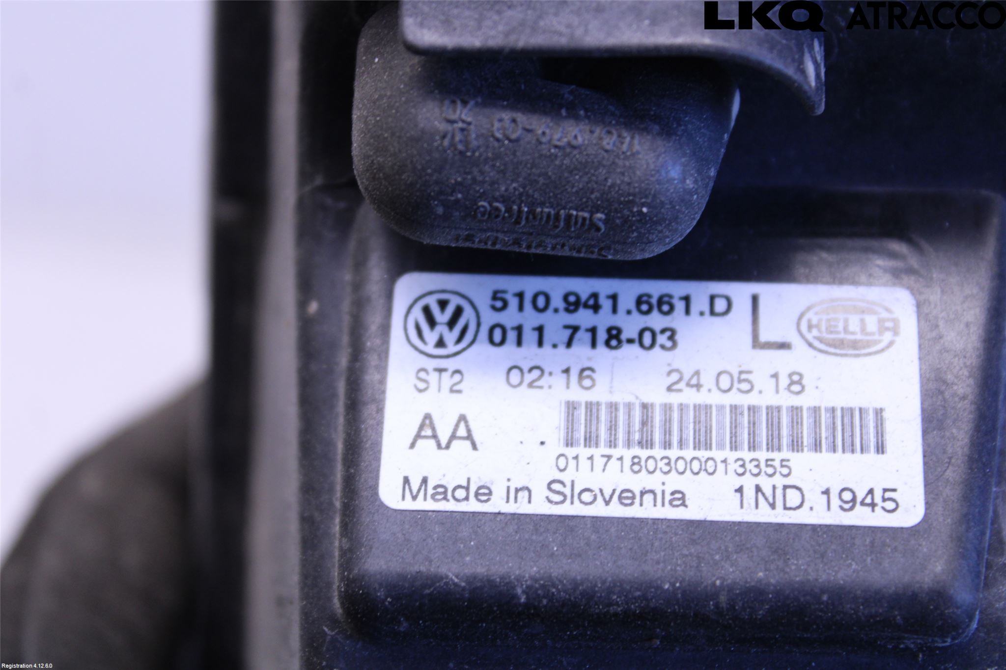 Volkswagen VW GOLF / E-GOLF VII 13-20 Dimljus-Varselljus Fram