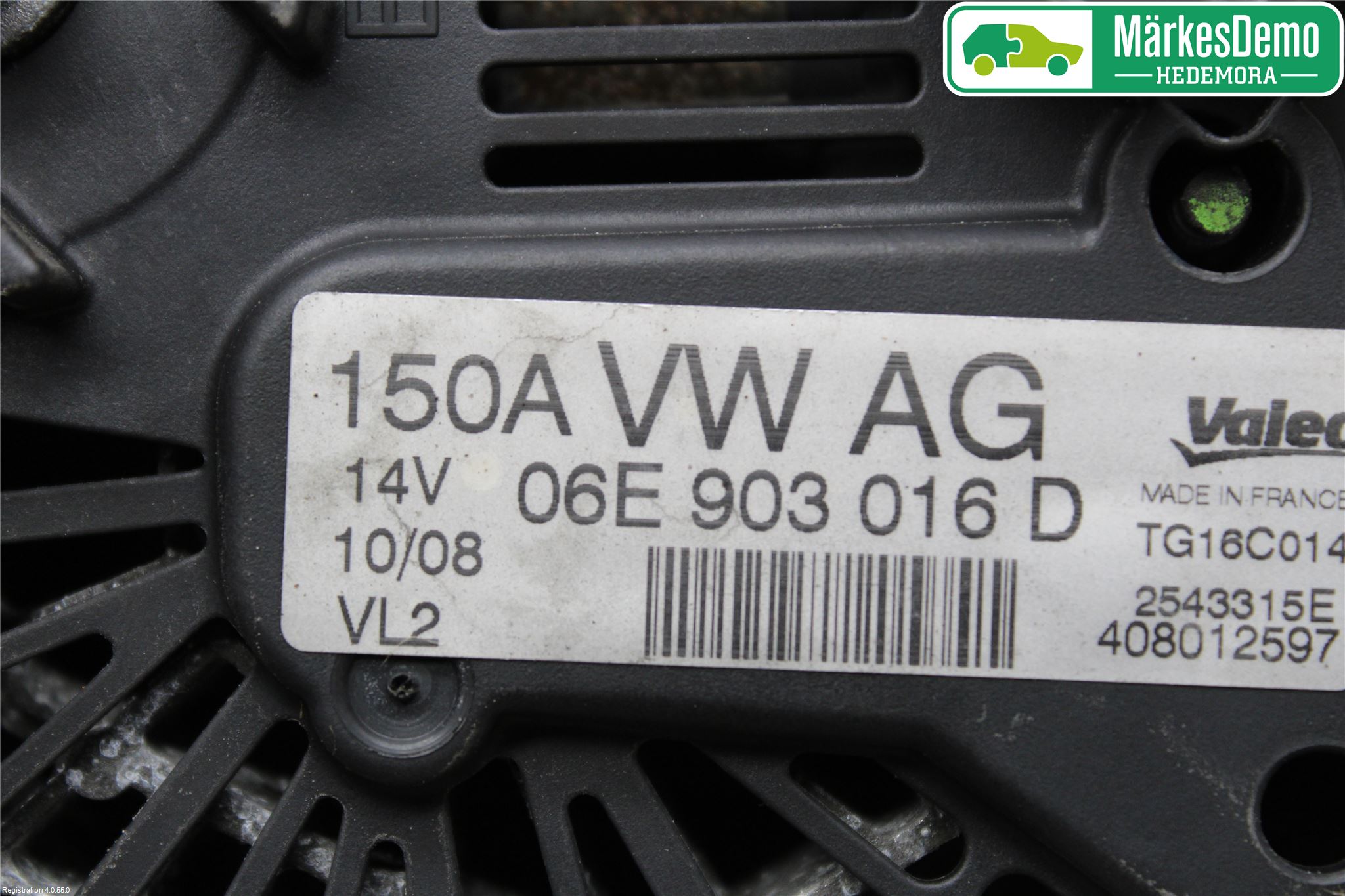 Audi A6/S6     05-11 Generator