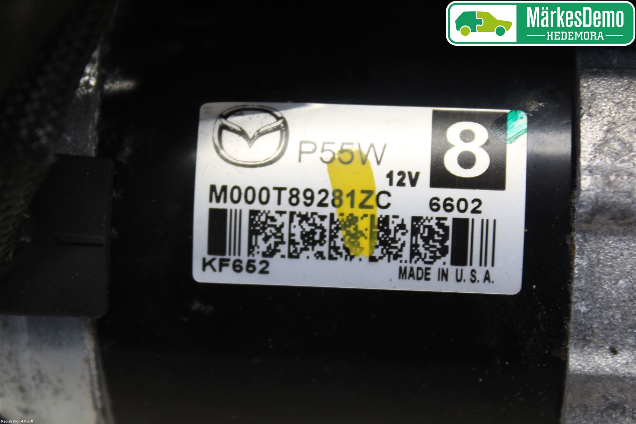 Mazda 3 III 14-19 Startmotor