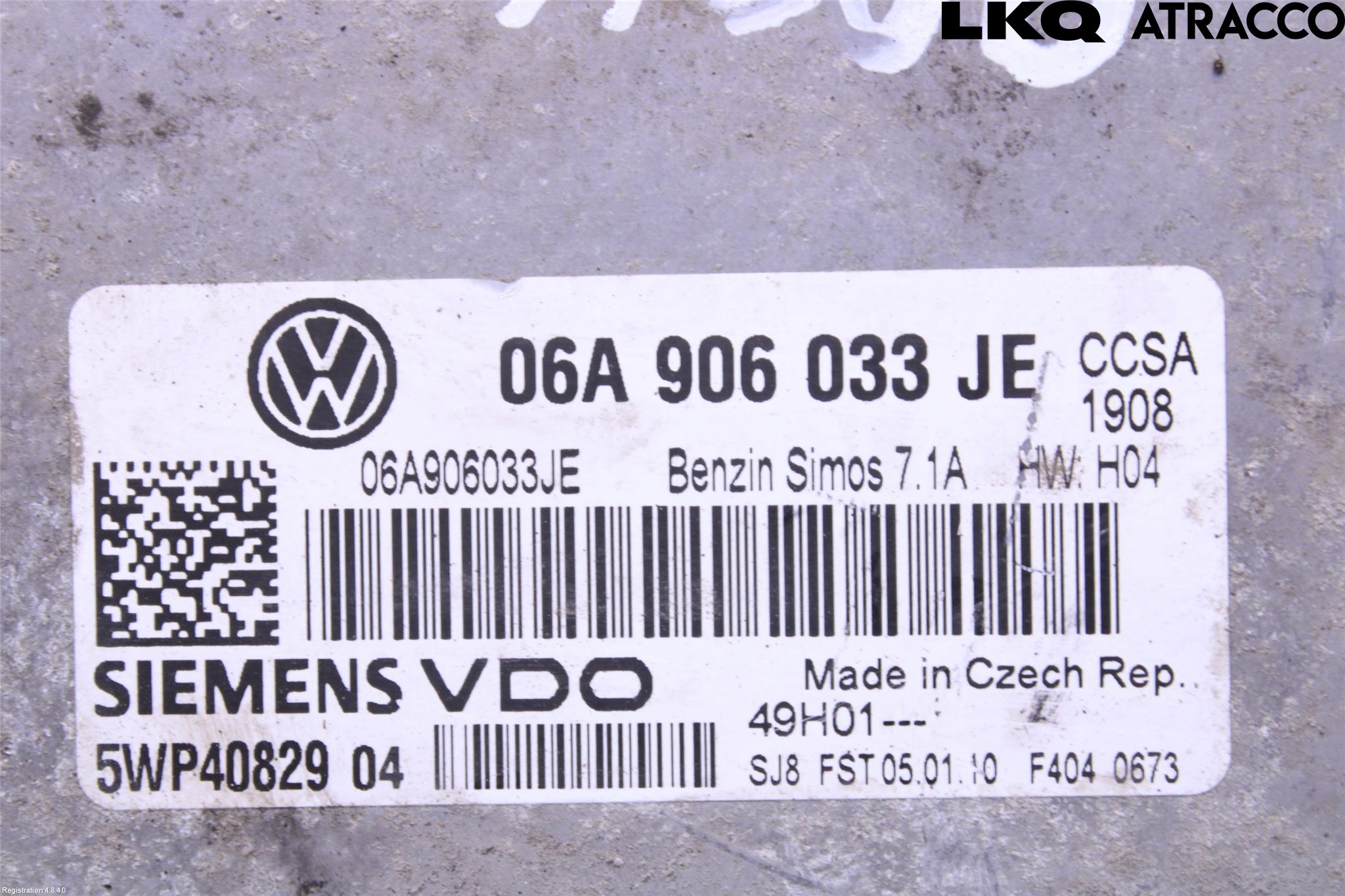 Skoda OCTAVIA (1Z) 05-13 Styrenhet Insprut Bensin