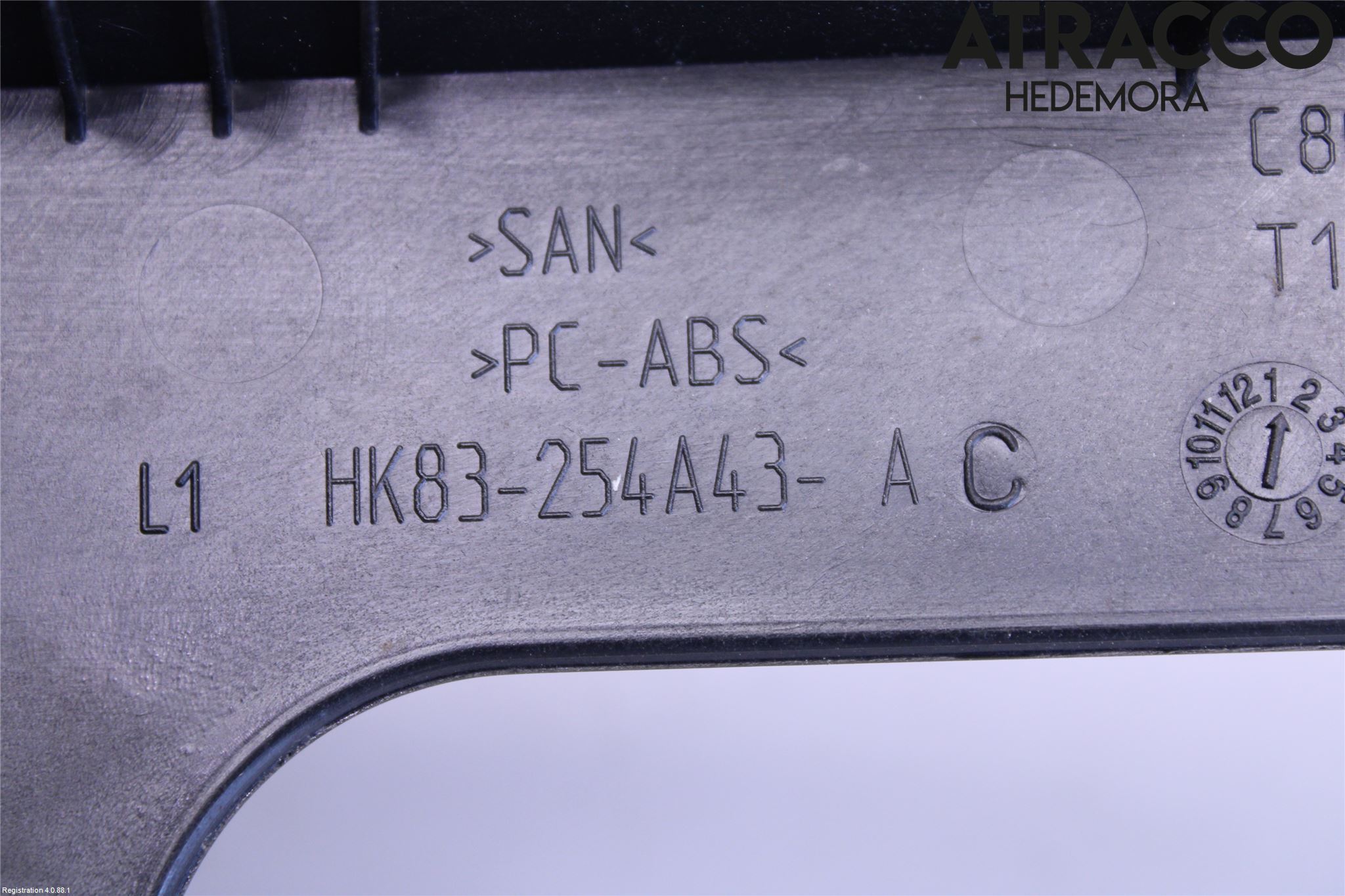 Jaguar F-PACE Dörr Dekorlist Bak Vä