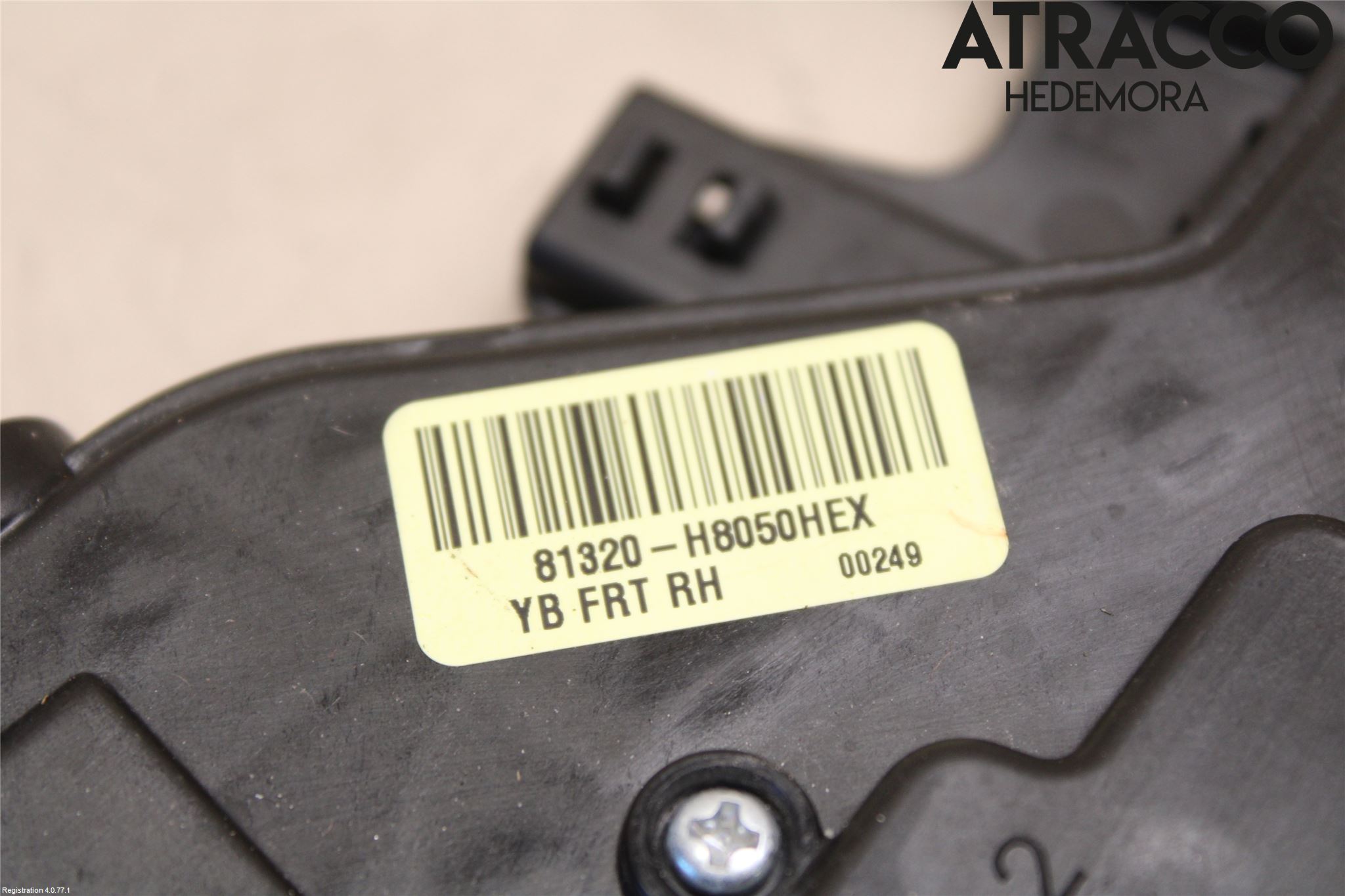 Kia RIO 17- Låskista-Dörrlås