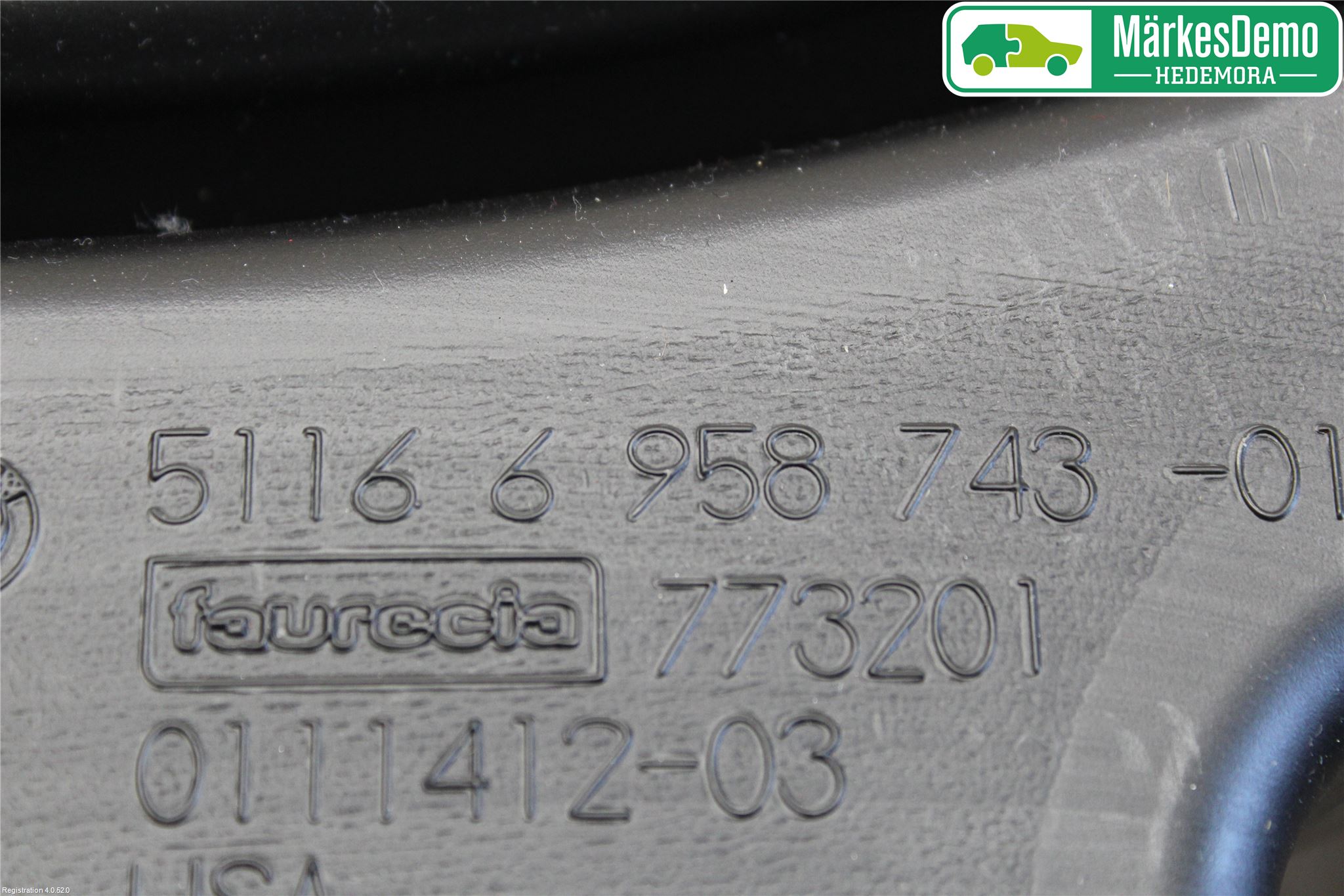 BMW X5 E70 07-13 Defrosterkanal-Munstycke