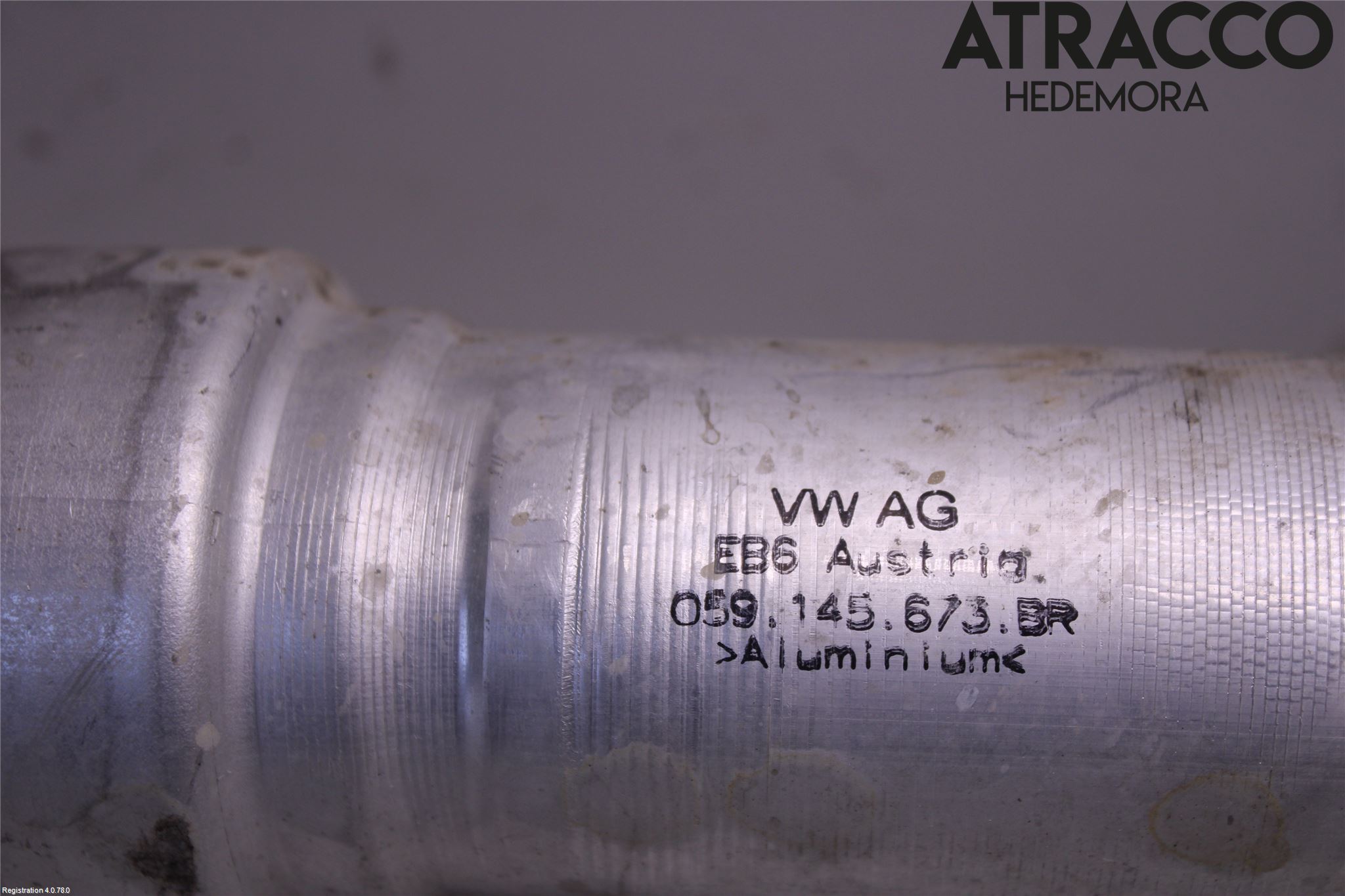 Audi Q7/SQ7 Laddluft-Intercoolerrör