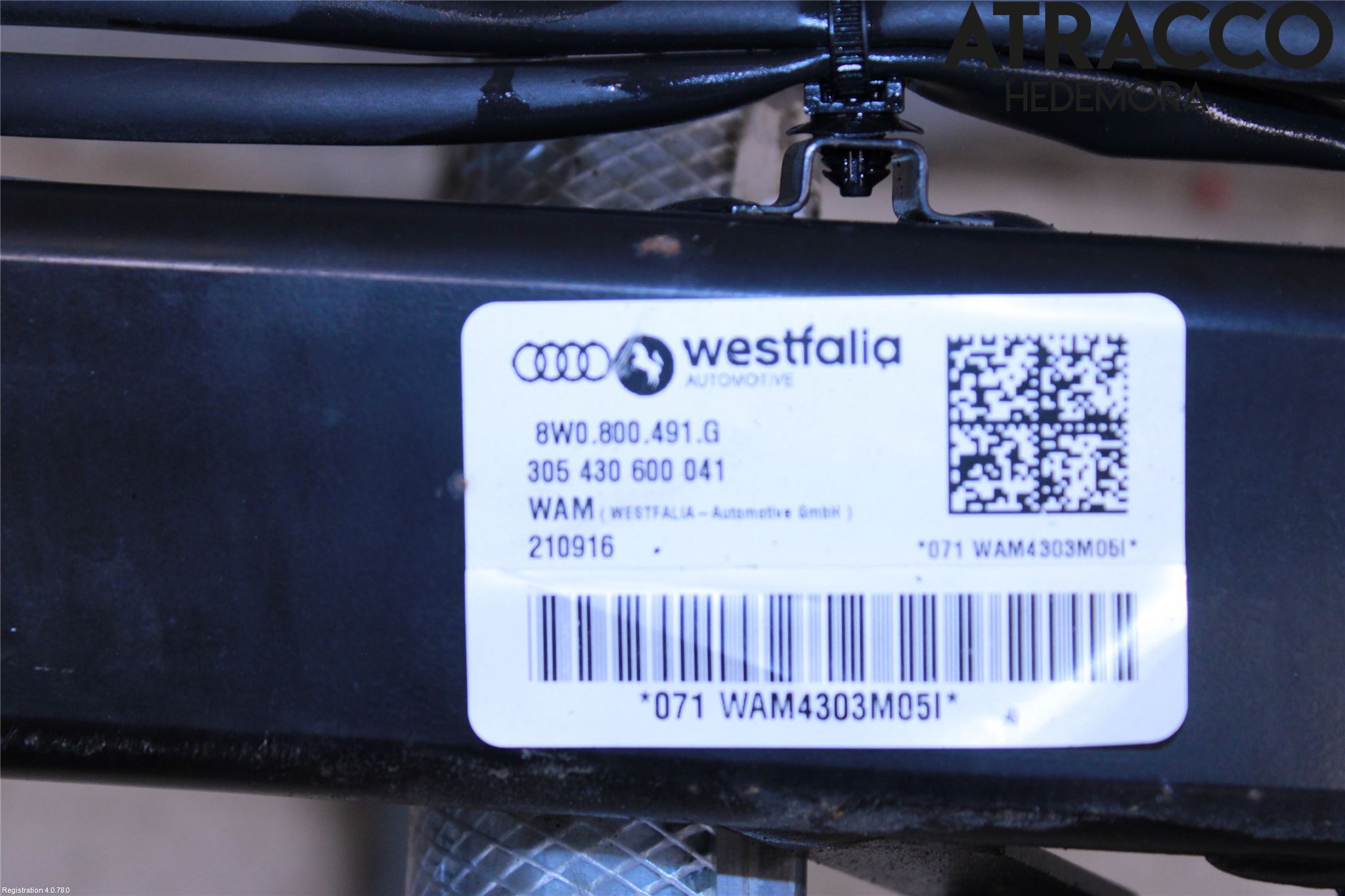 Audi A4/S4 B9 16-19 Dragkrok