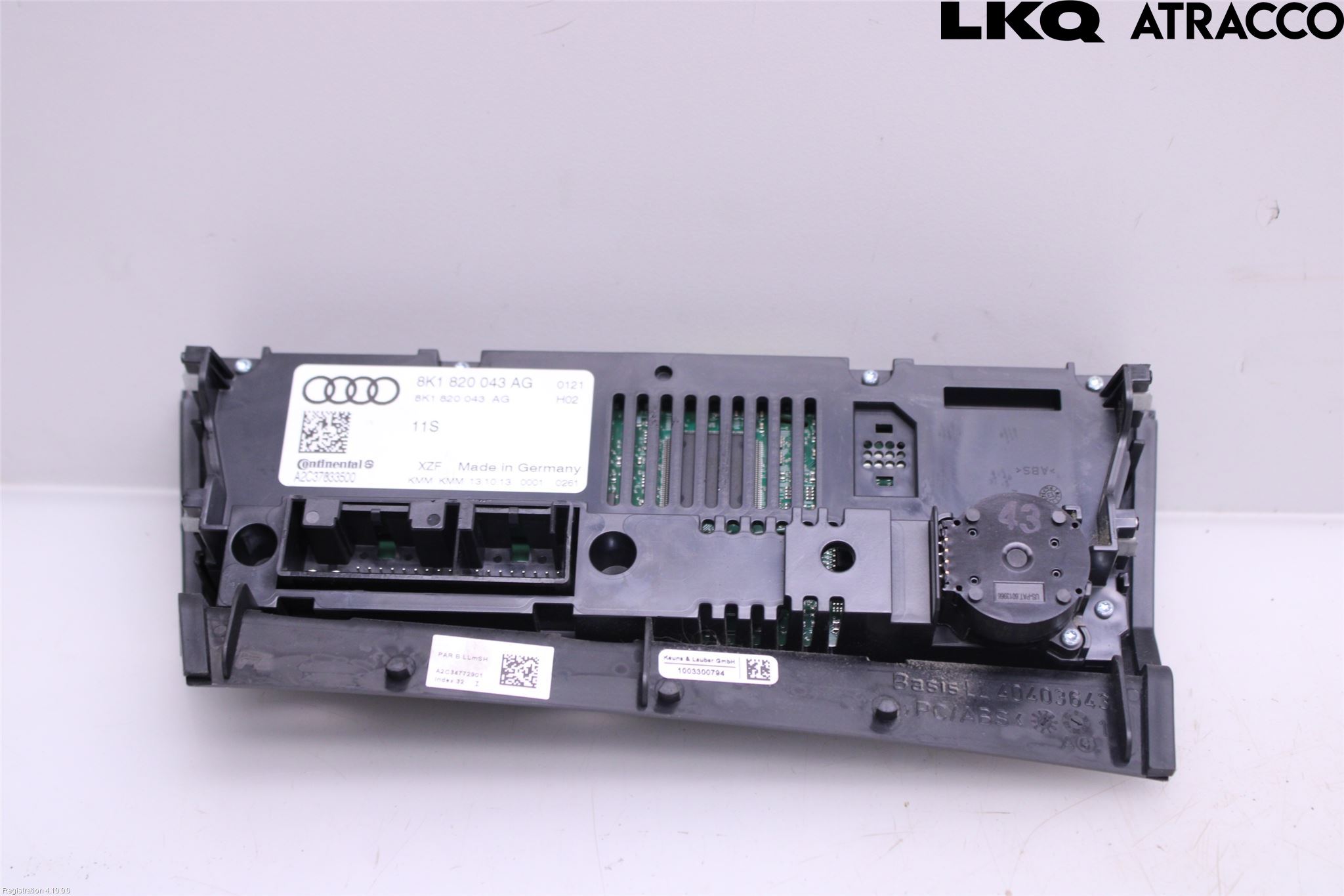 Audi A4 12-15 Ac Styrenhet Ac Manöveren