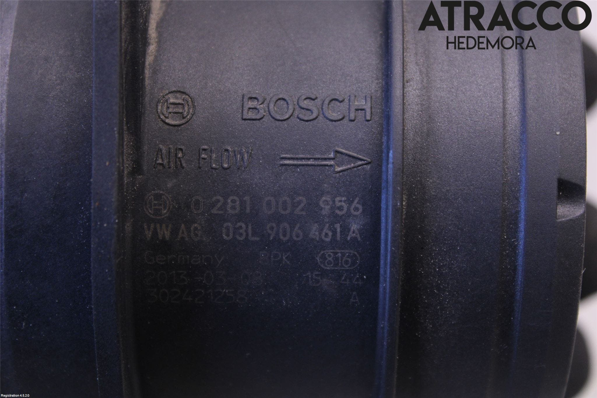 Volkswagen VW SHARAN 11- Injluftmassamätare