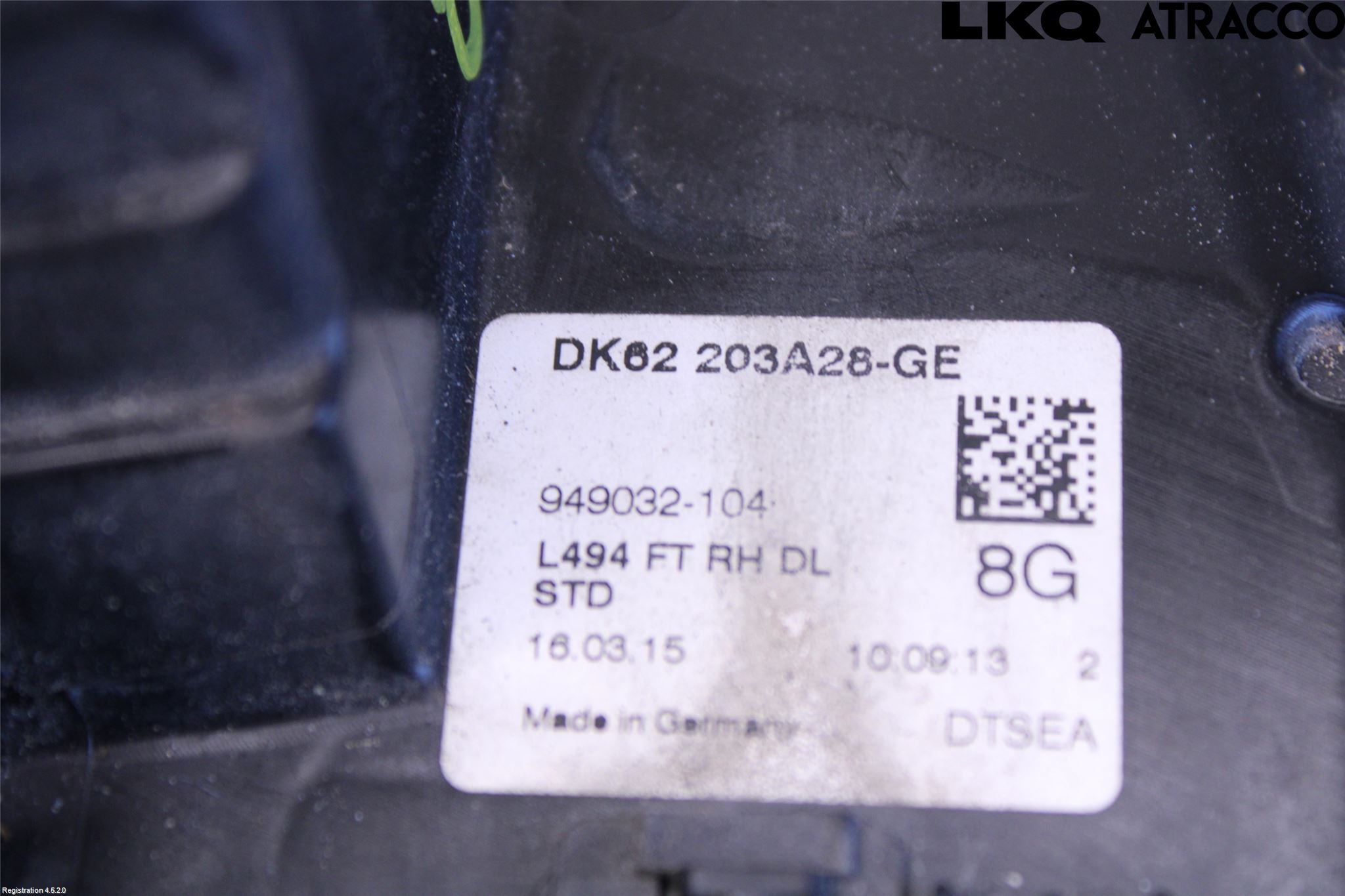 Landrover RANGE ROVER SPORT (L494) 14-22 Låskista-Dörrlås