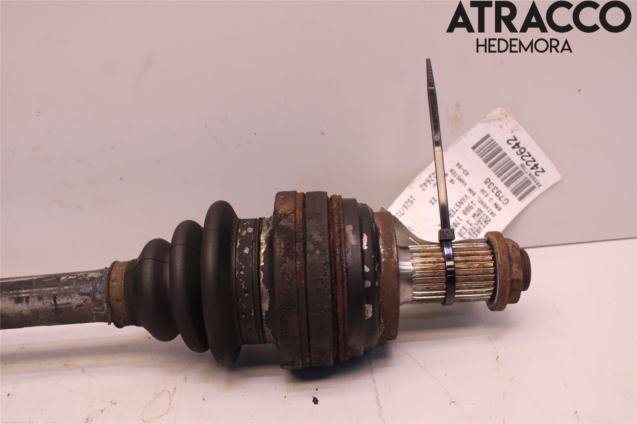 BMW 3 E30 83-94 Drivaxel Bak Vänster