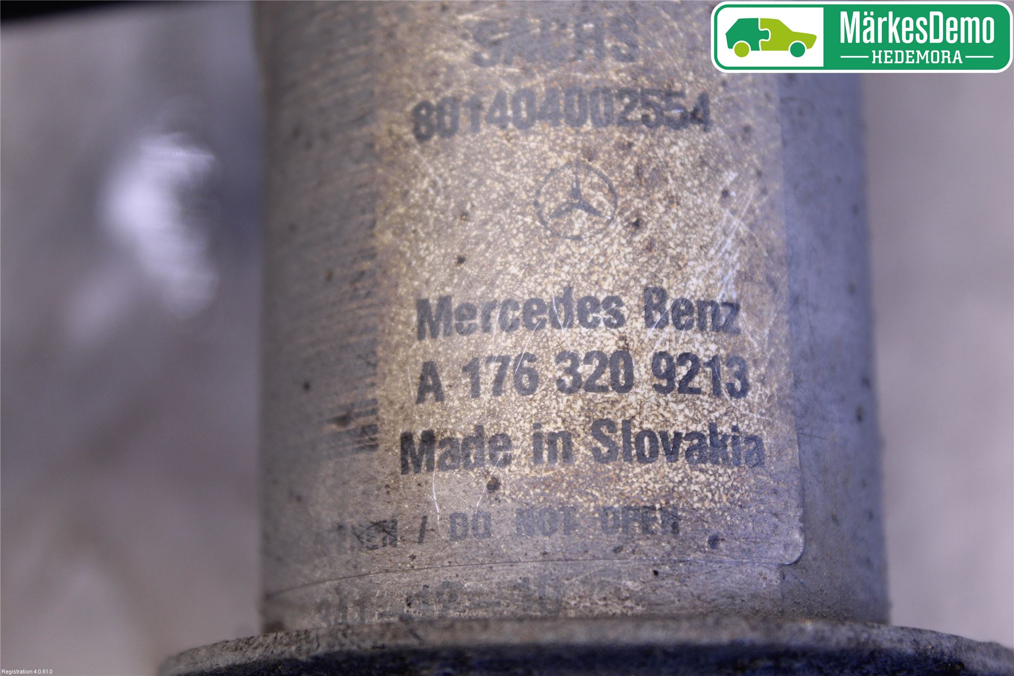 Mercedes-Benz MB A-KLASS (W176) 13-18 Fjäderben Fram Höger