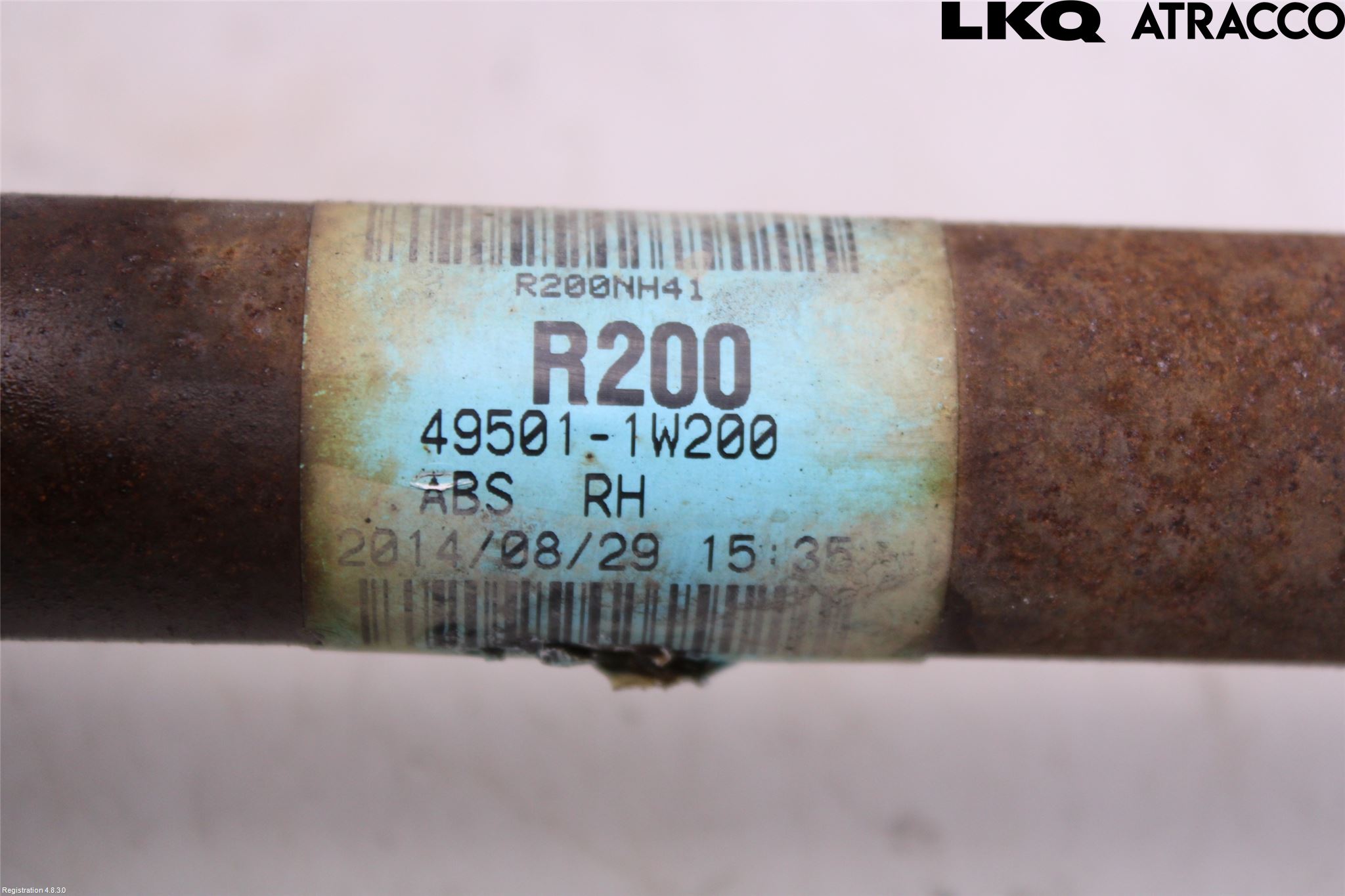 Kia RIO 12-16 Drivaxel Fram Höger