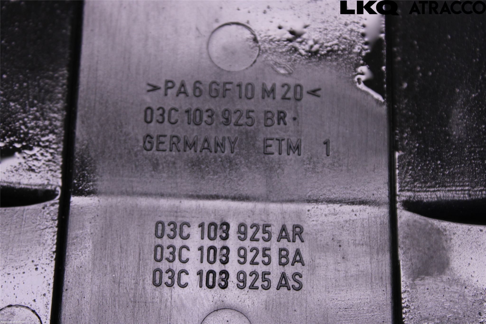 Volkswagen VW PASSAT 11-14 Motorkåpa