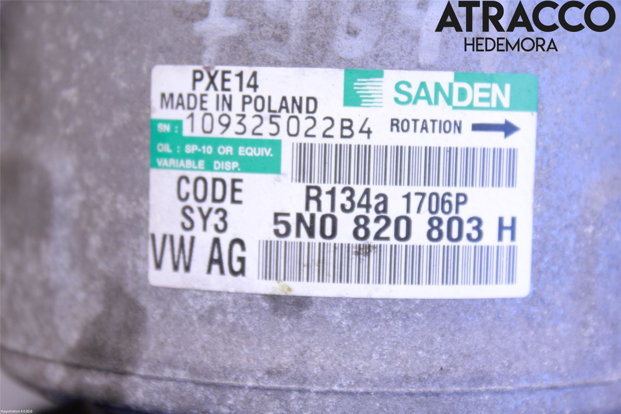 Audi A3/S3 05-13 Ac Kompressor