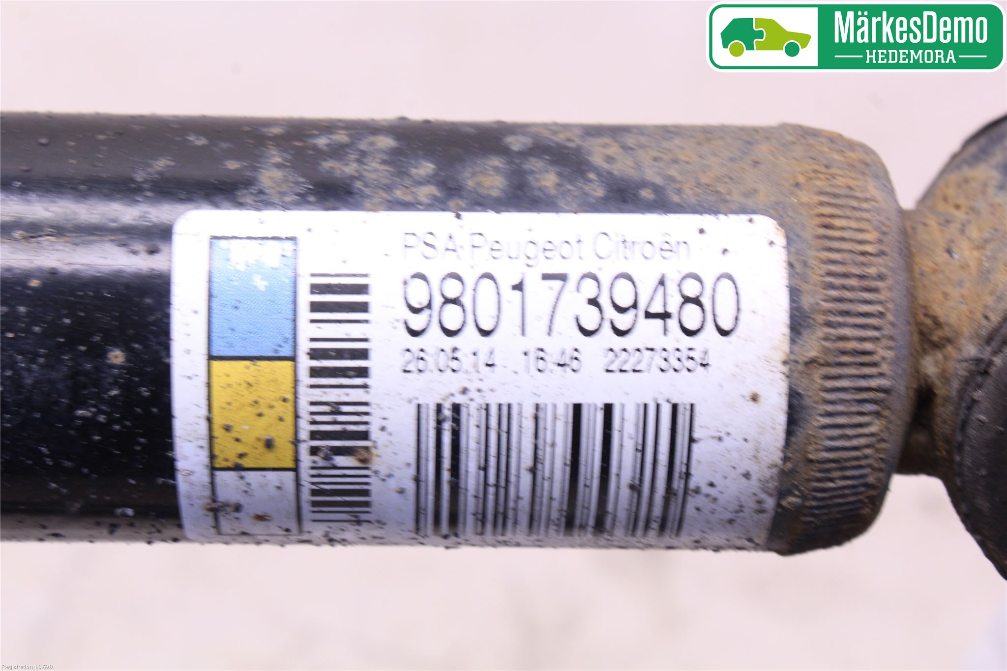 Citroen C3 10-17 Stötdämpare Bak