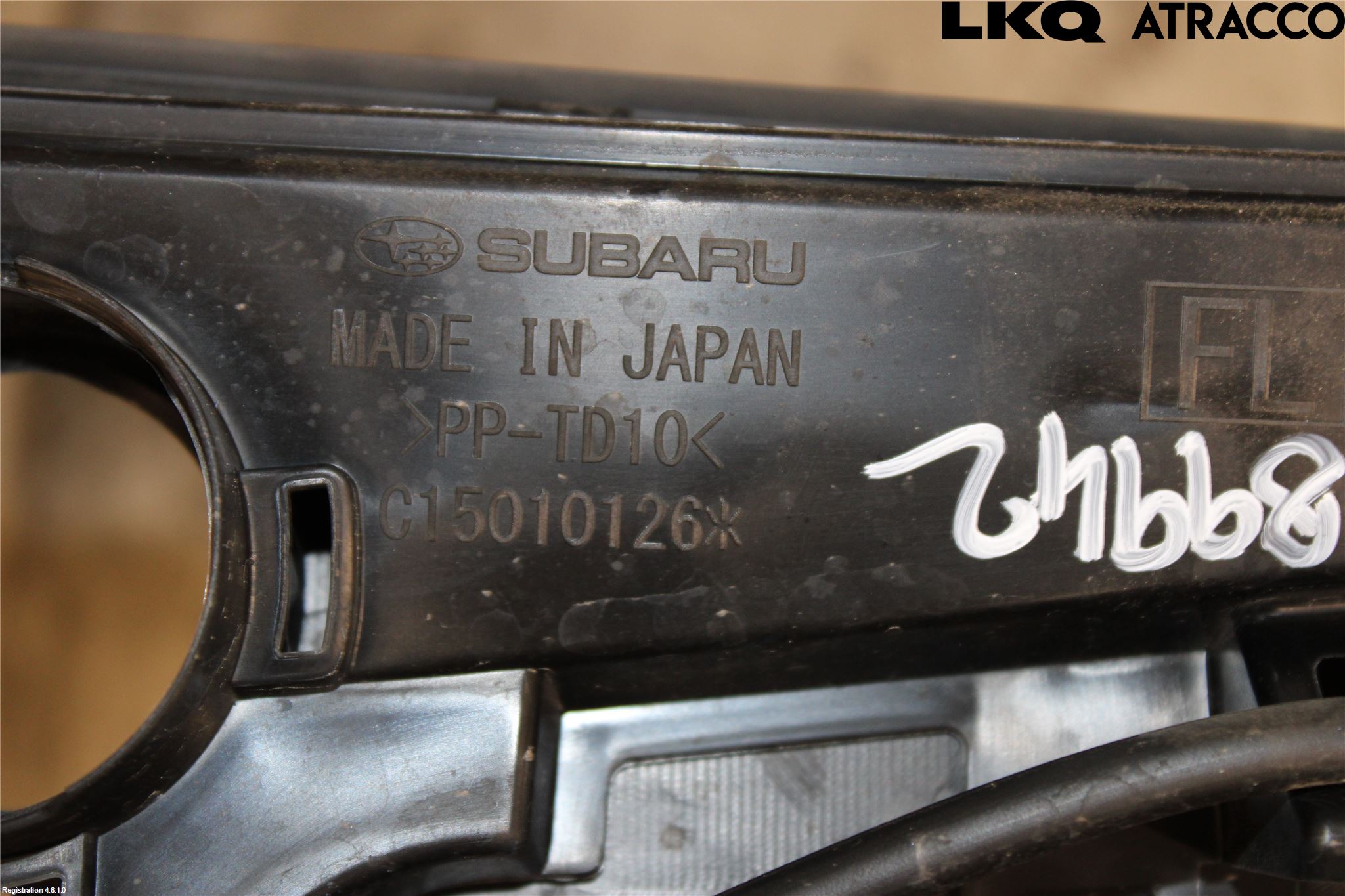 Subaru XV 18-22 Torpedplåt-Torpedplast