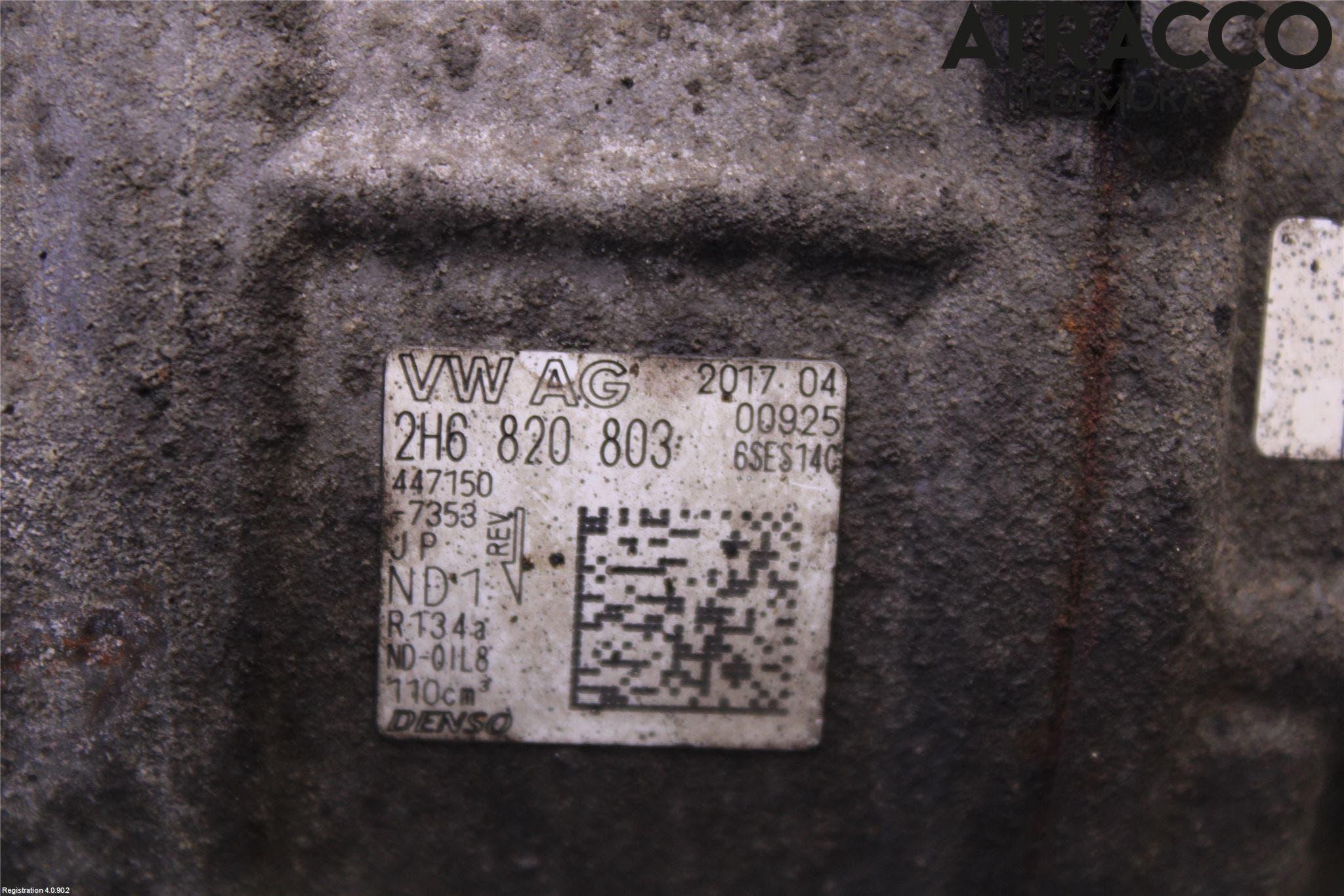 Volkswagen VW AMAROK 2H 10-22 Ac Kompressor