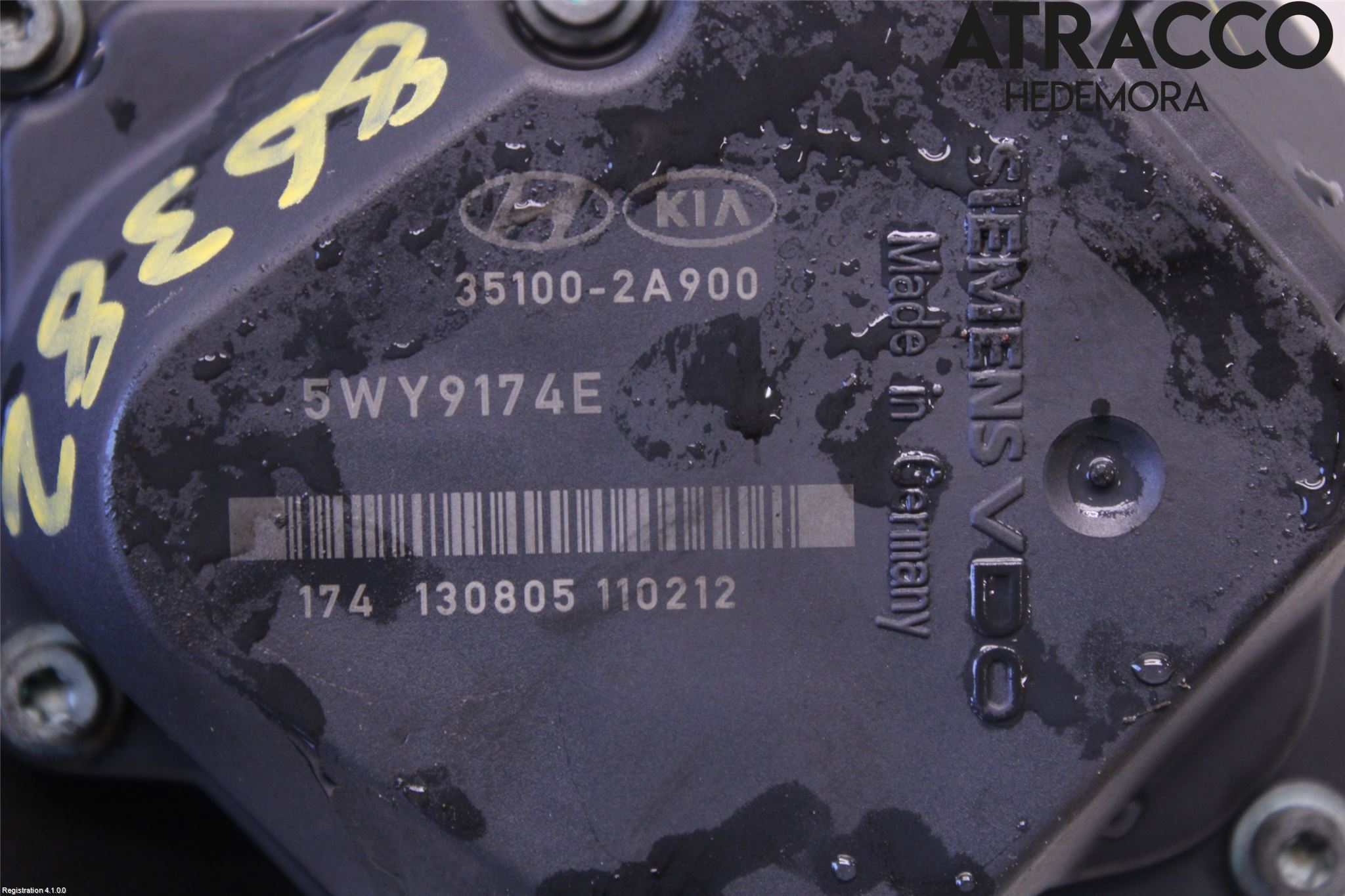 Hyundai ix35 Injspjällhus