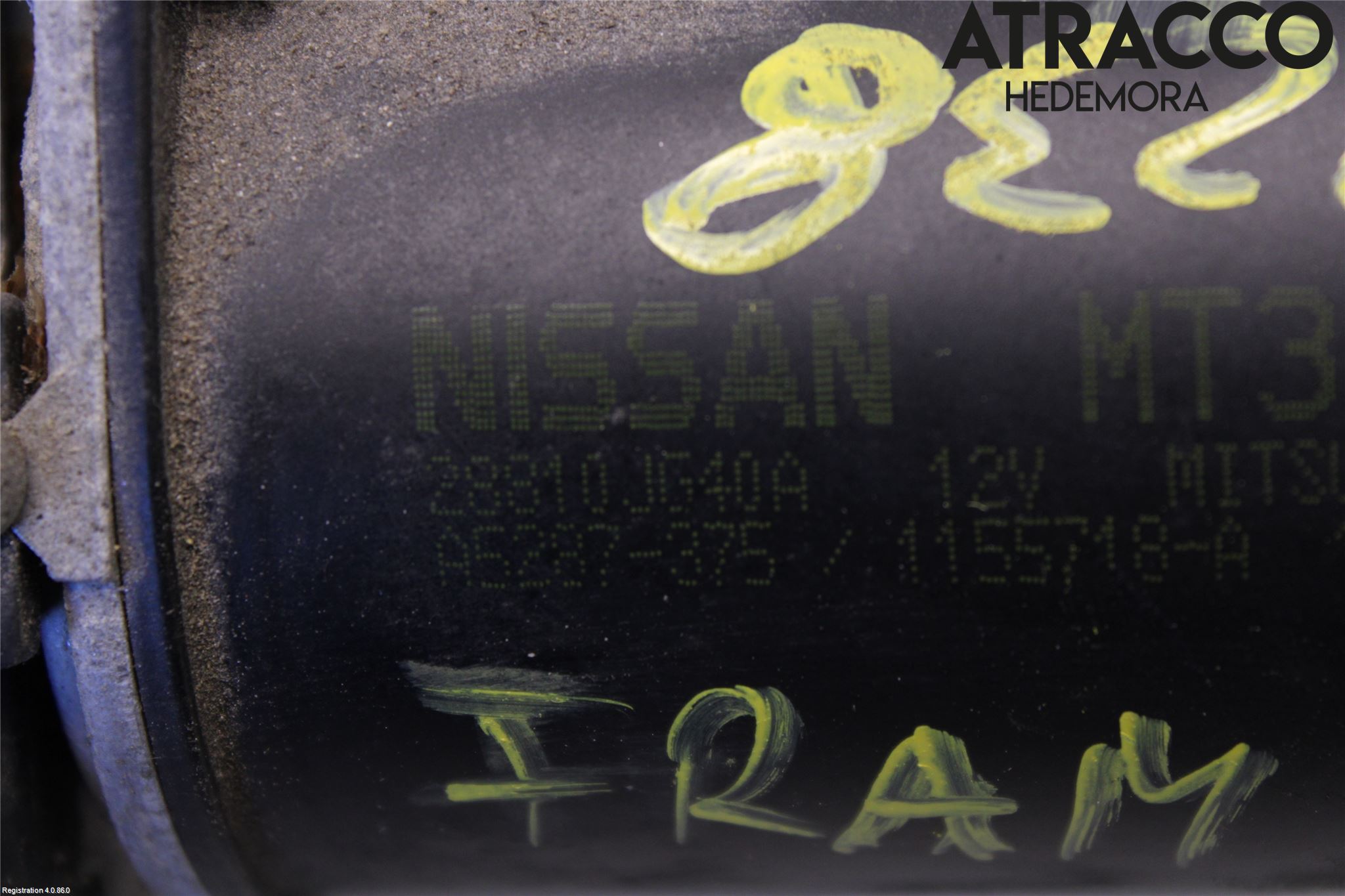 Nissan X-TRAIL 08-14 Torkarmotor Vindruta