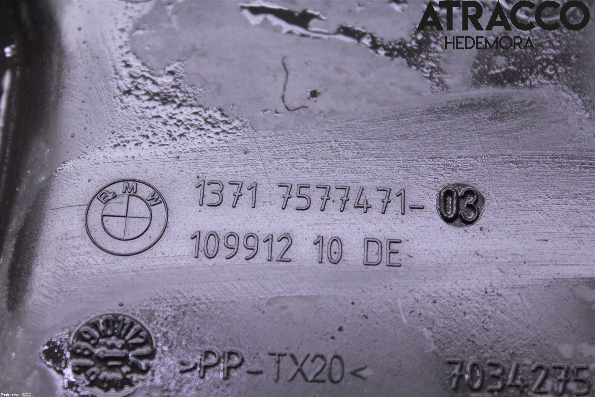 BMW 5 F10/F11/F18 09-17 Deflektor Plåt-Plast Kylning