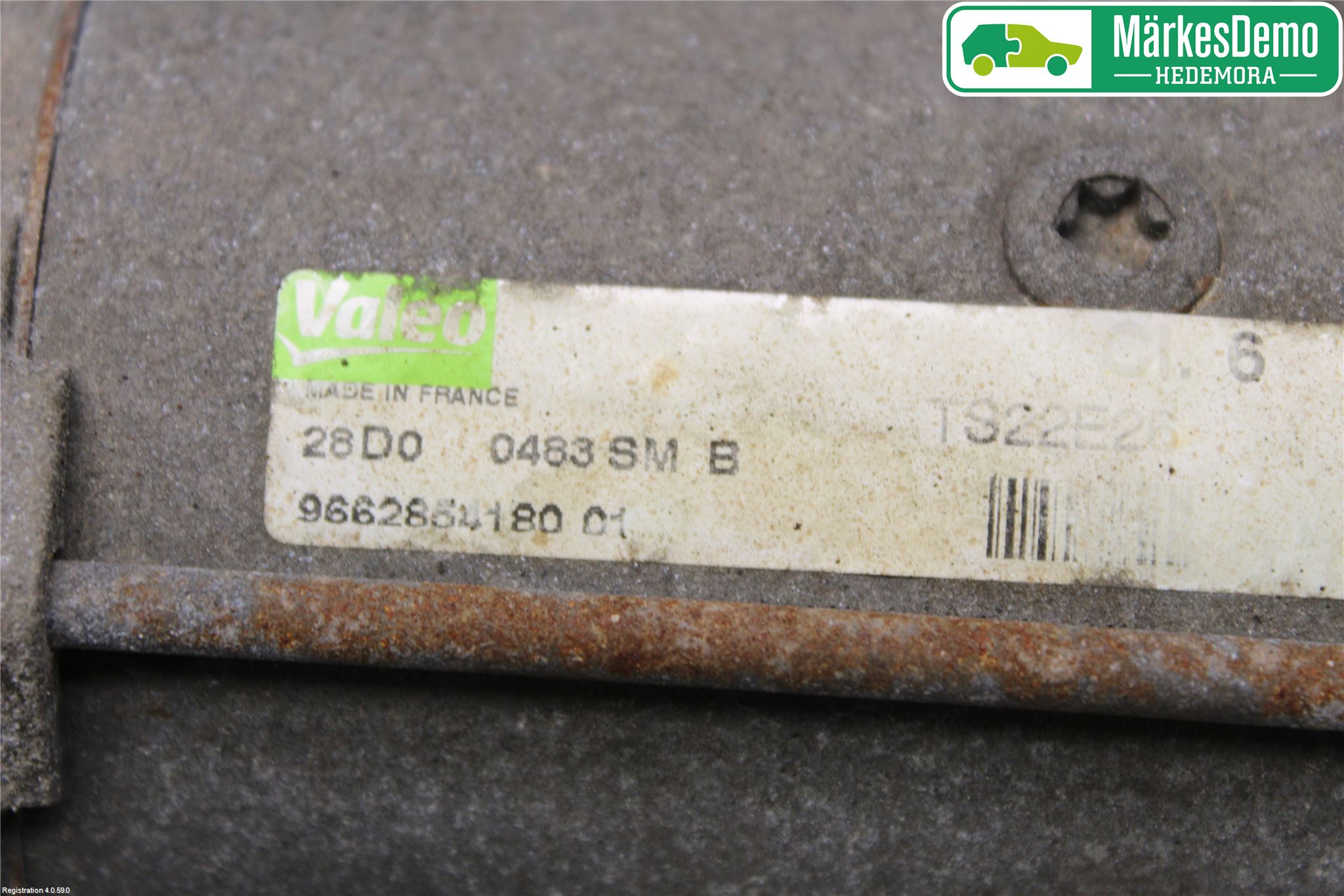 Citroen C3 10-17 Startmotor Diesel
