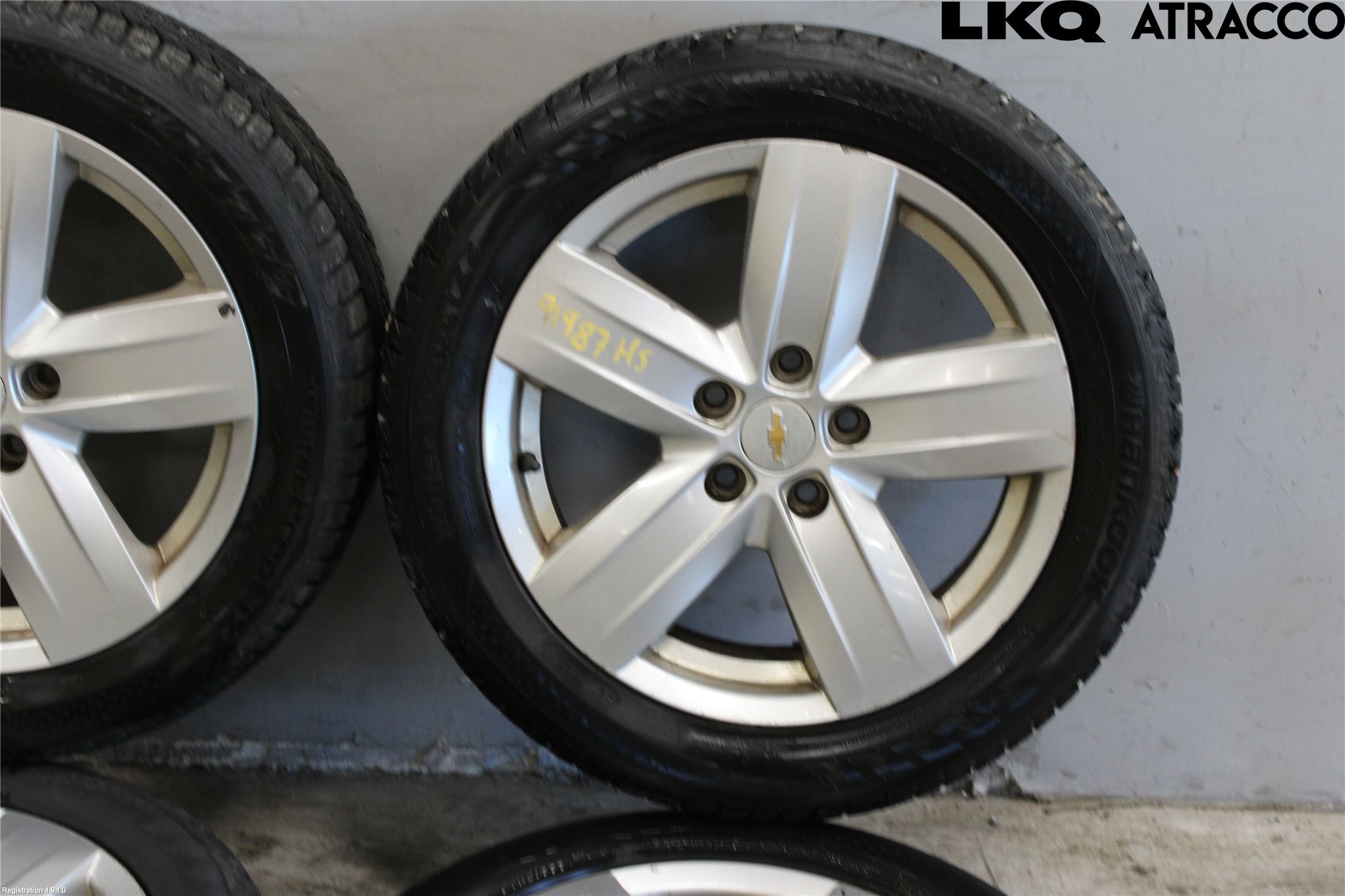 GM CHEVROLET ORLANDO Vinterdäck Alumfälg 4St