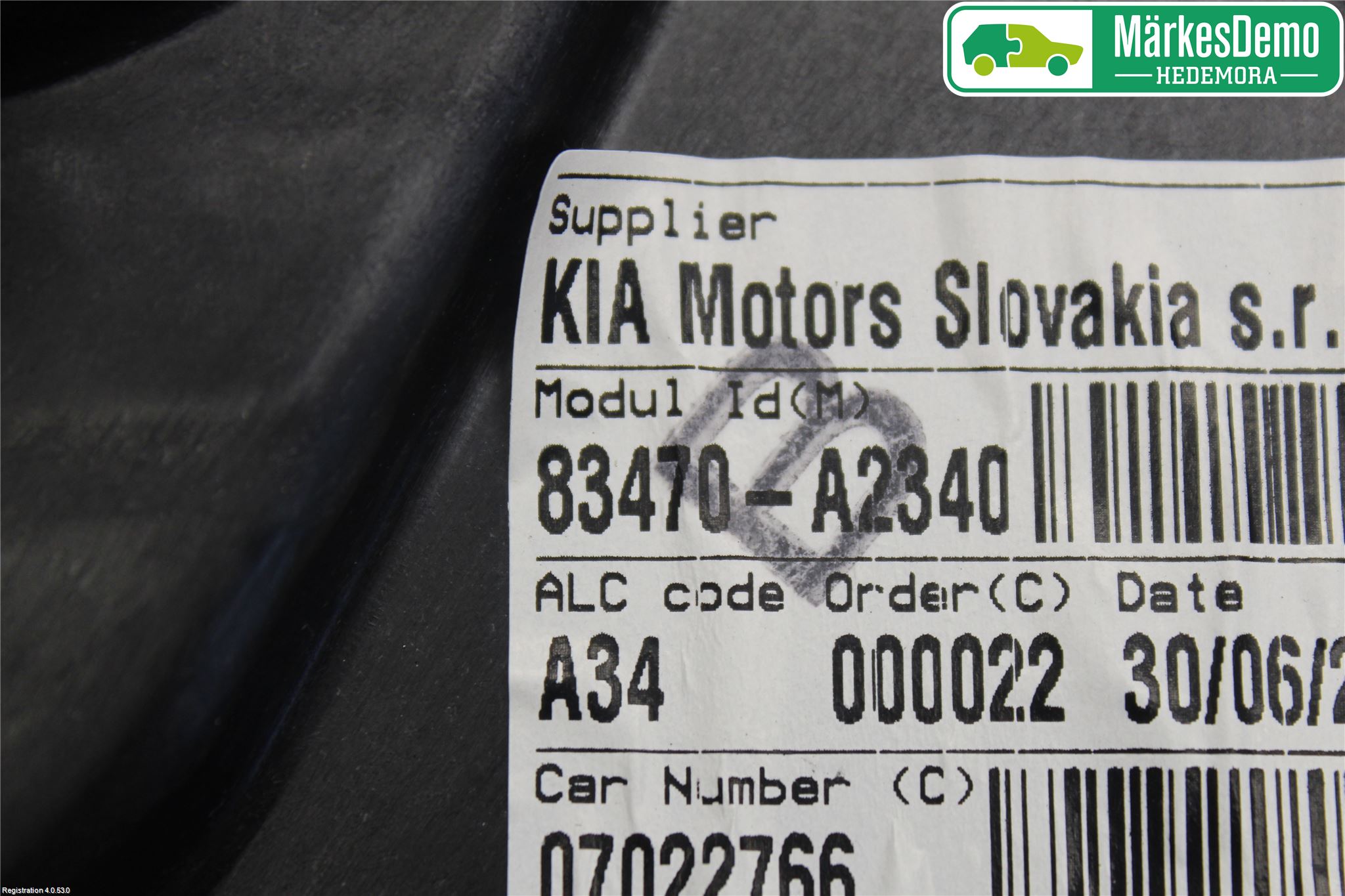 Kia CEED 12-18 Fönsterhiss El Kompl