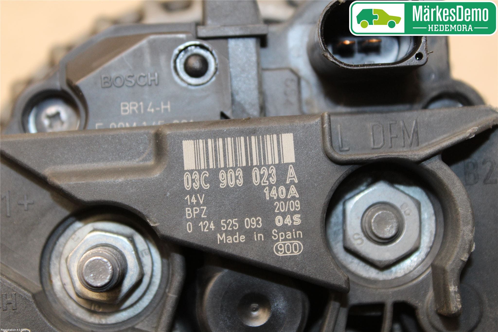 Volkswagen VW GOLF VI 09-13 Generator