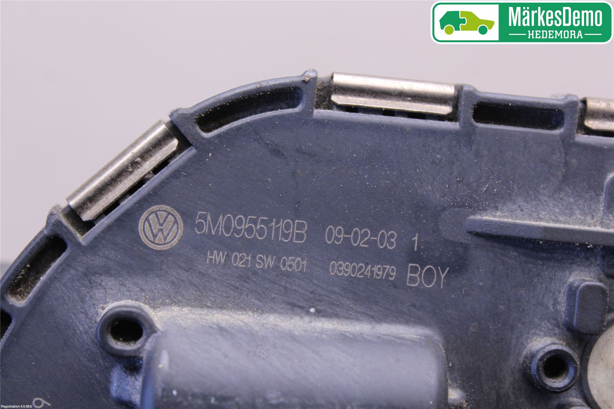 Volkswagen VW GOLF PLUS/CROSS GOLF 04-14 Torkarmotor Vindruta