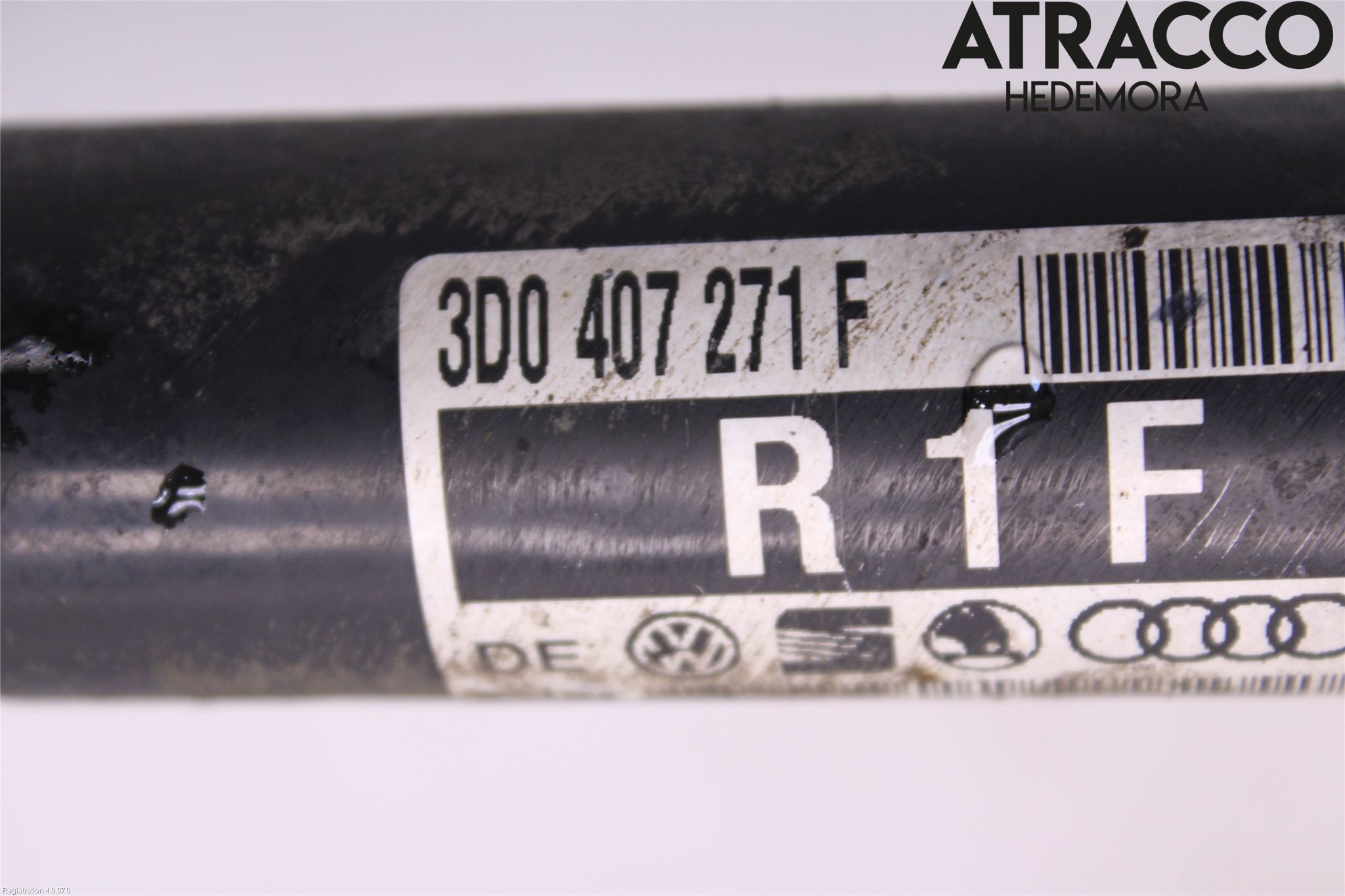 Volkswagen VW PHAETON Drivaxel Fram Vänster