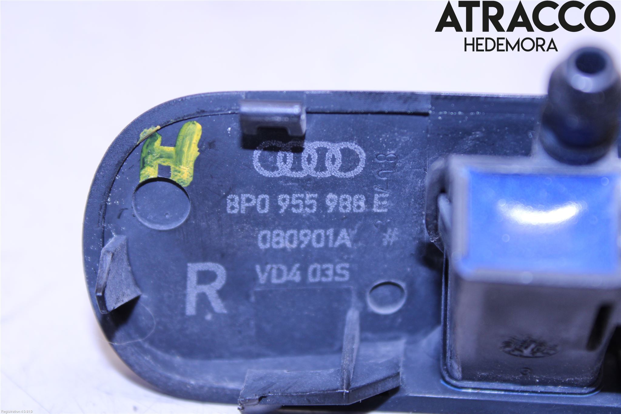 Audi A3/S3 05-13 Spolarmunstycke Rutor