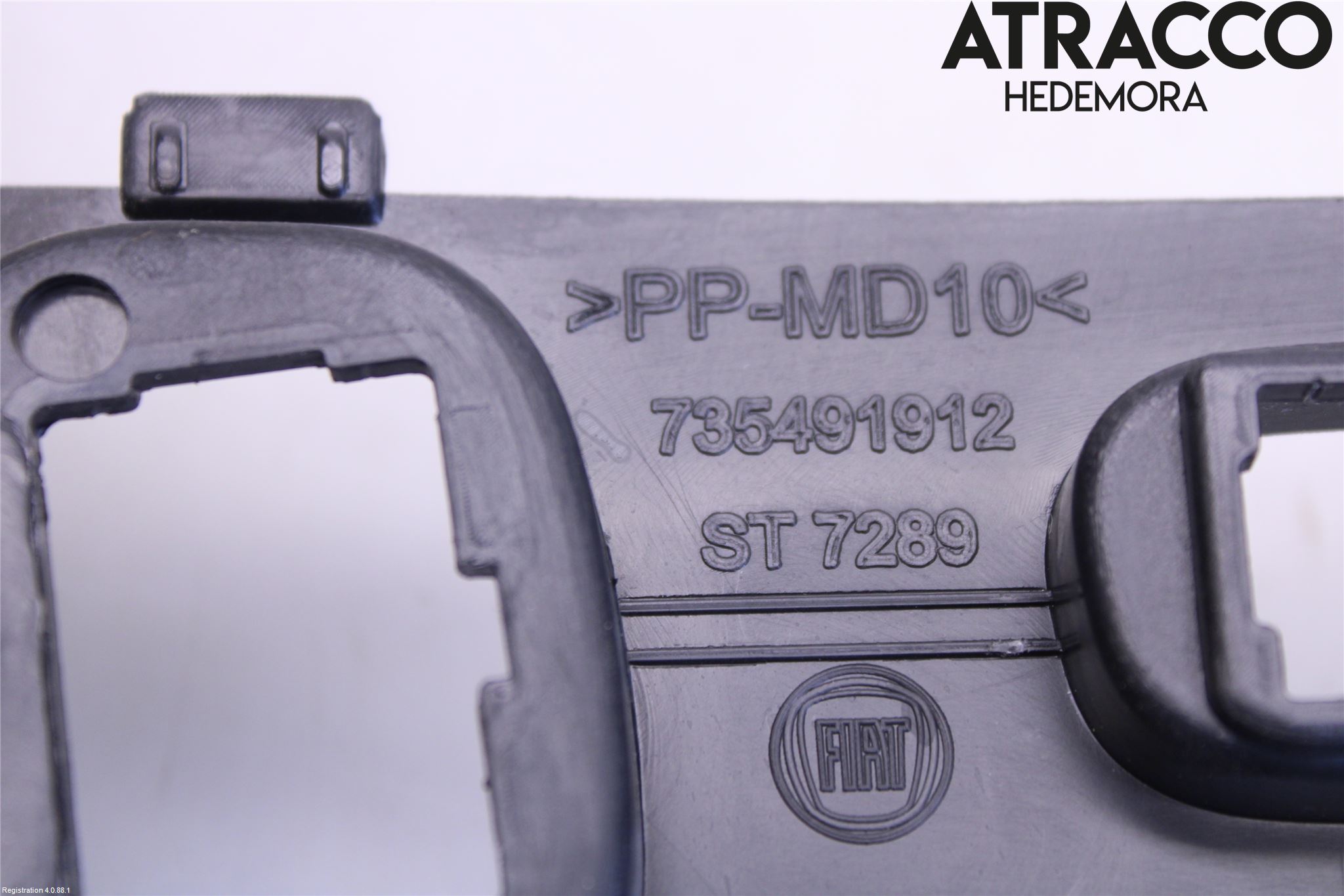 Fiat PANDA 12- Inredning Sarg Växelspak