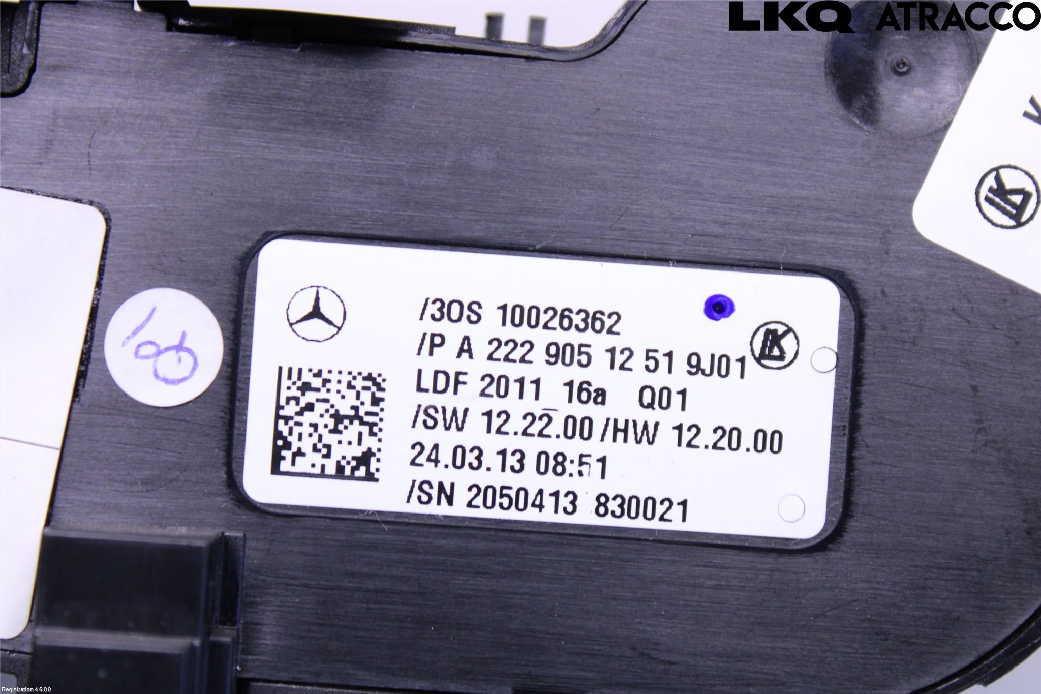Övriga MB S-CLASS AMG (W221) Strömställare Stolregler