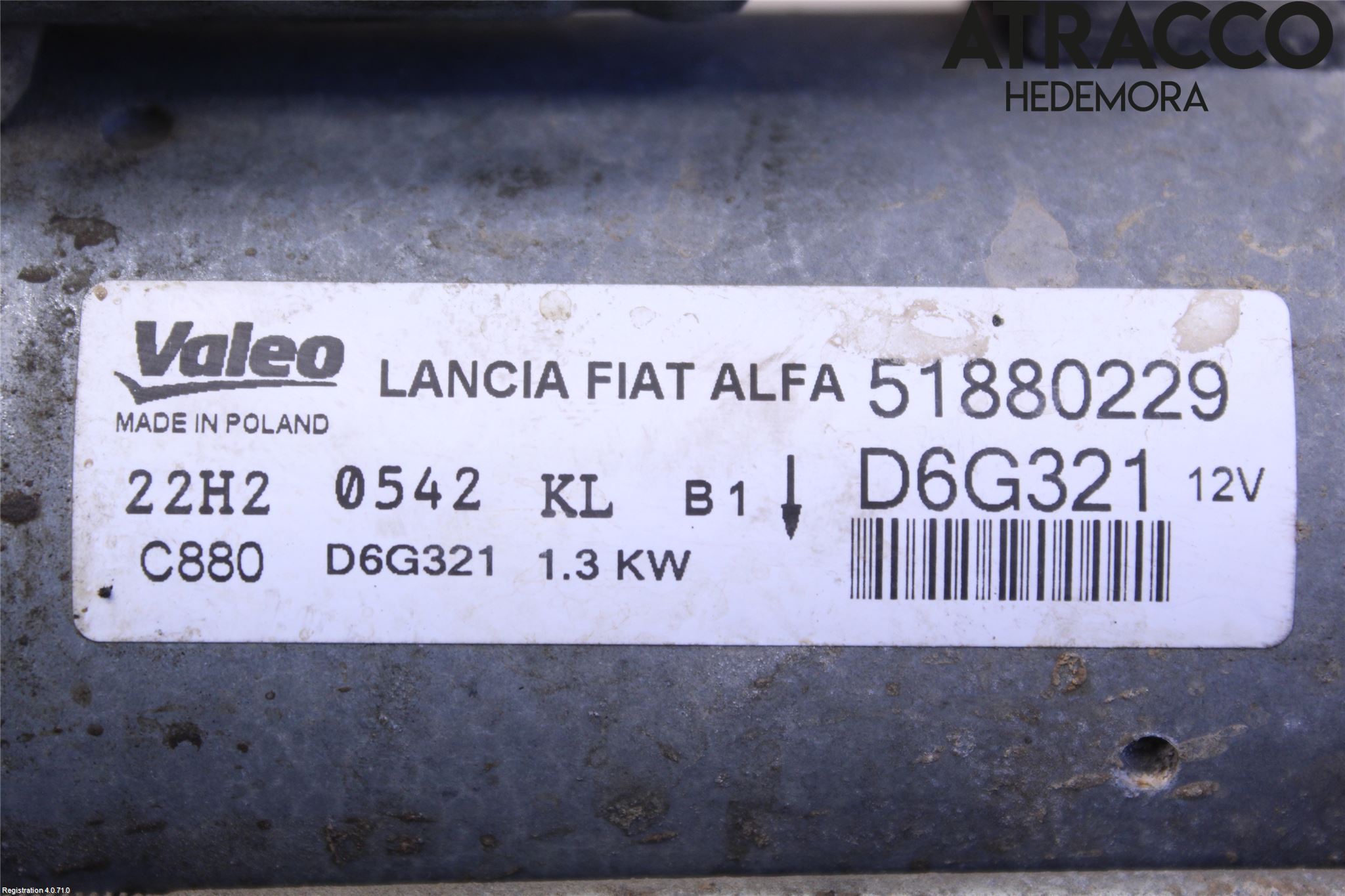 Fiat DOBLO CARGO Startmotor Diesel