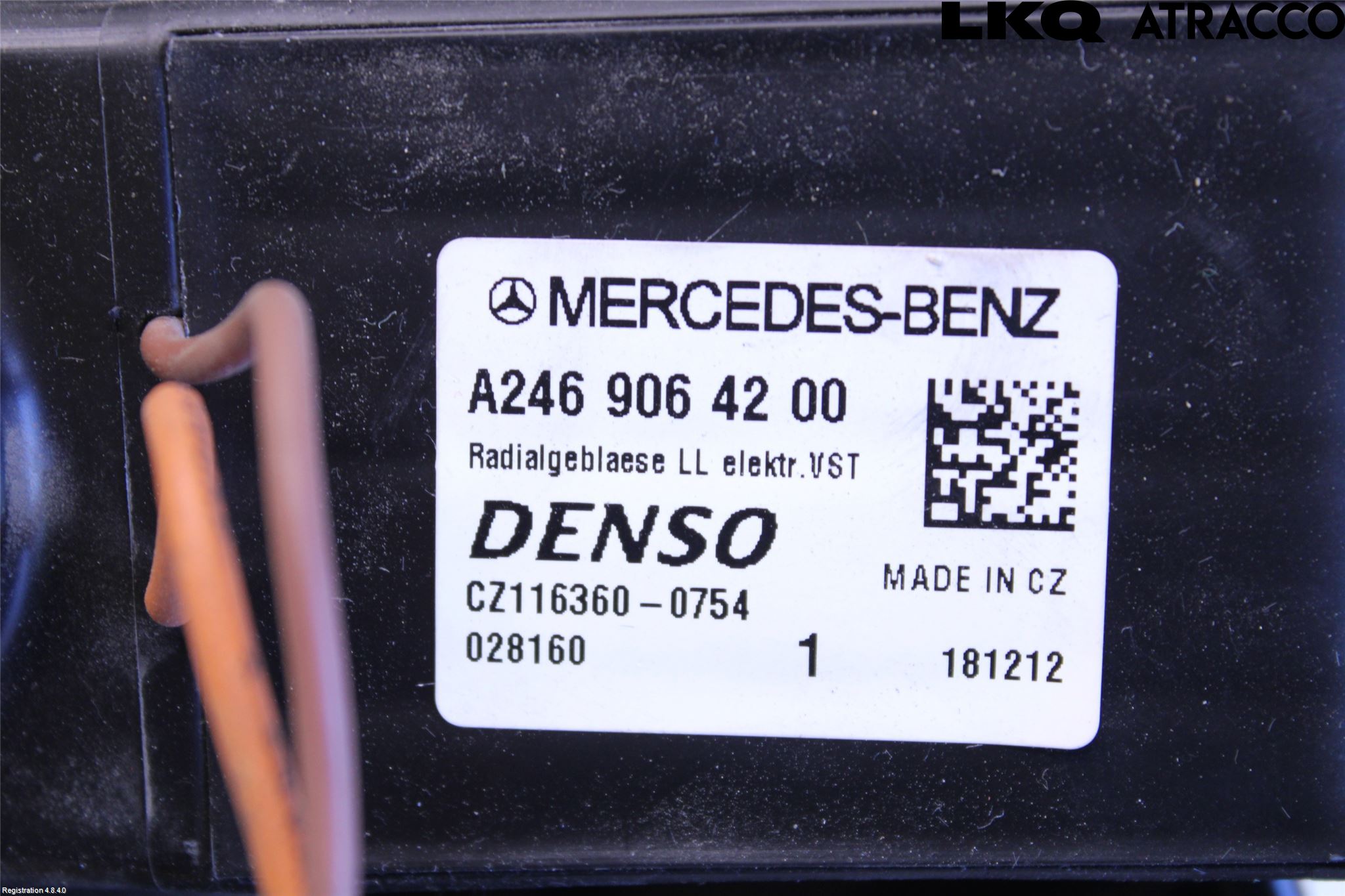 Mercedes-Benz MB A-KLASS (W176) 13-18 Ac Värmefläkt